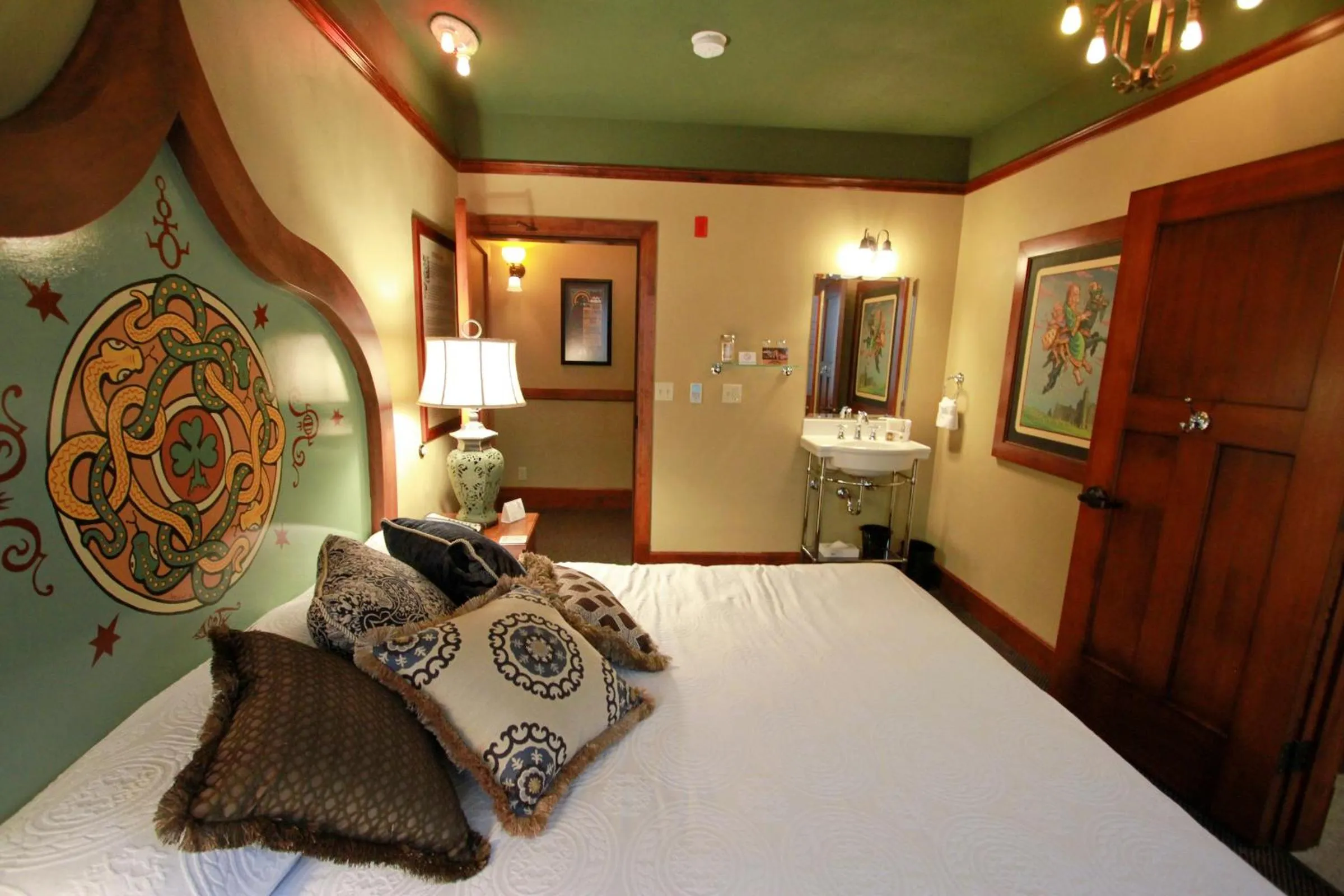 Bedroom, Bed in McMenamins Kennedy School