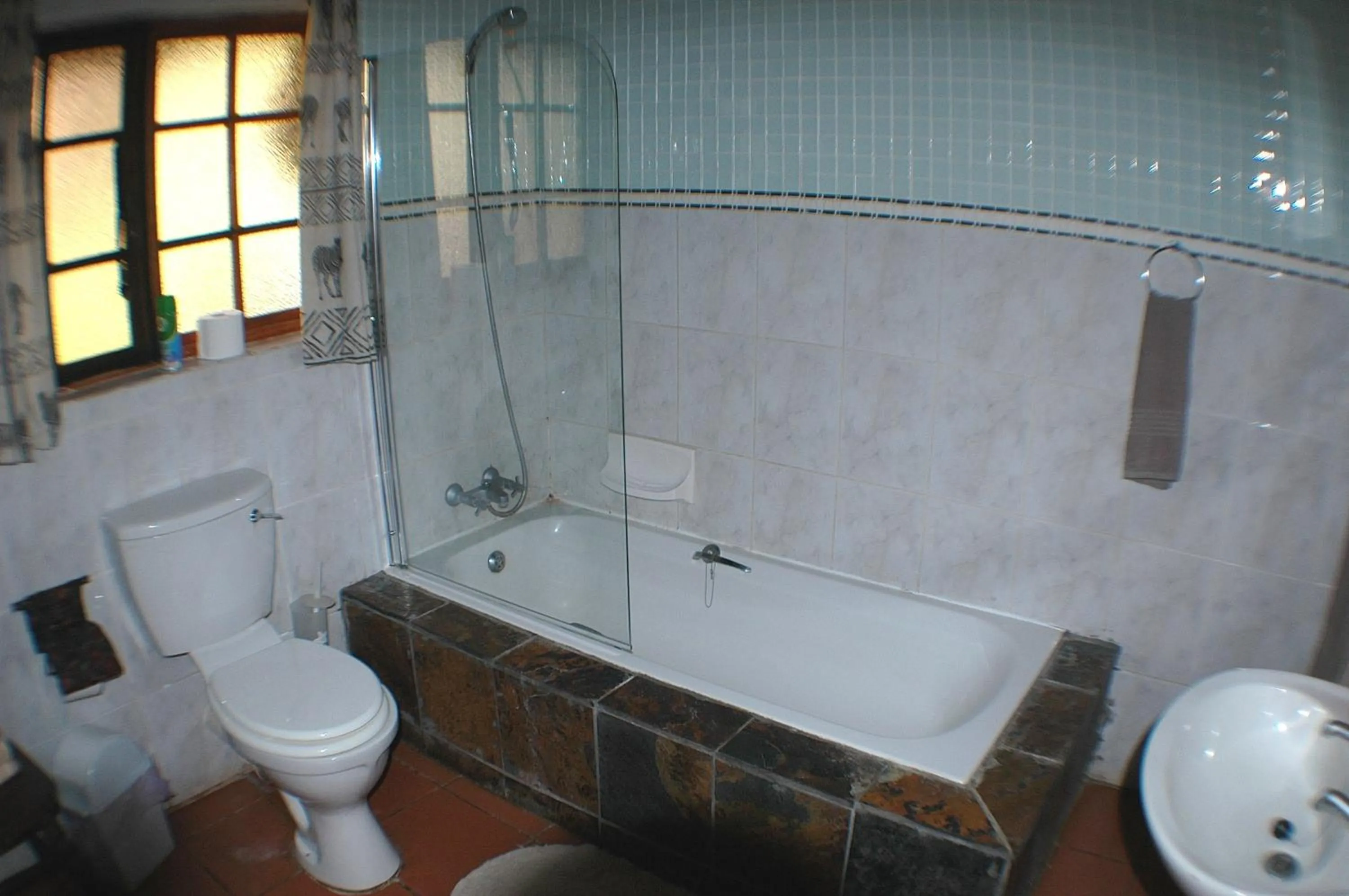 Shower in Trees Too Guest Lodge