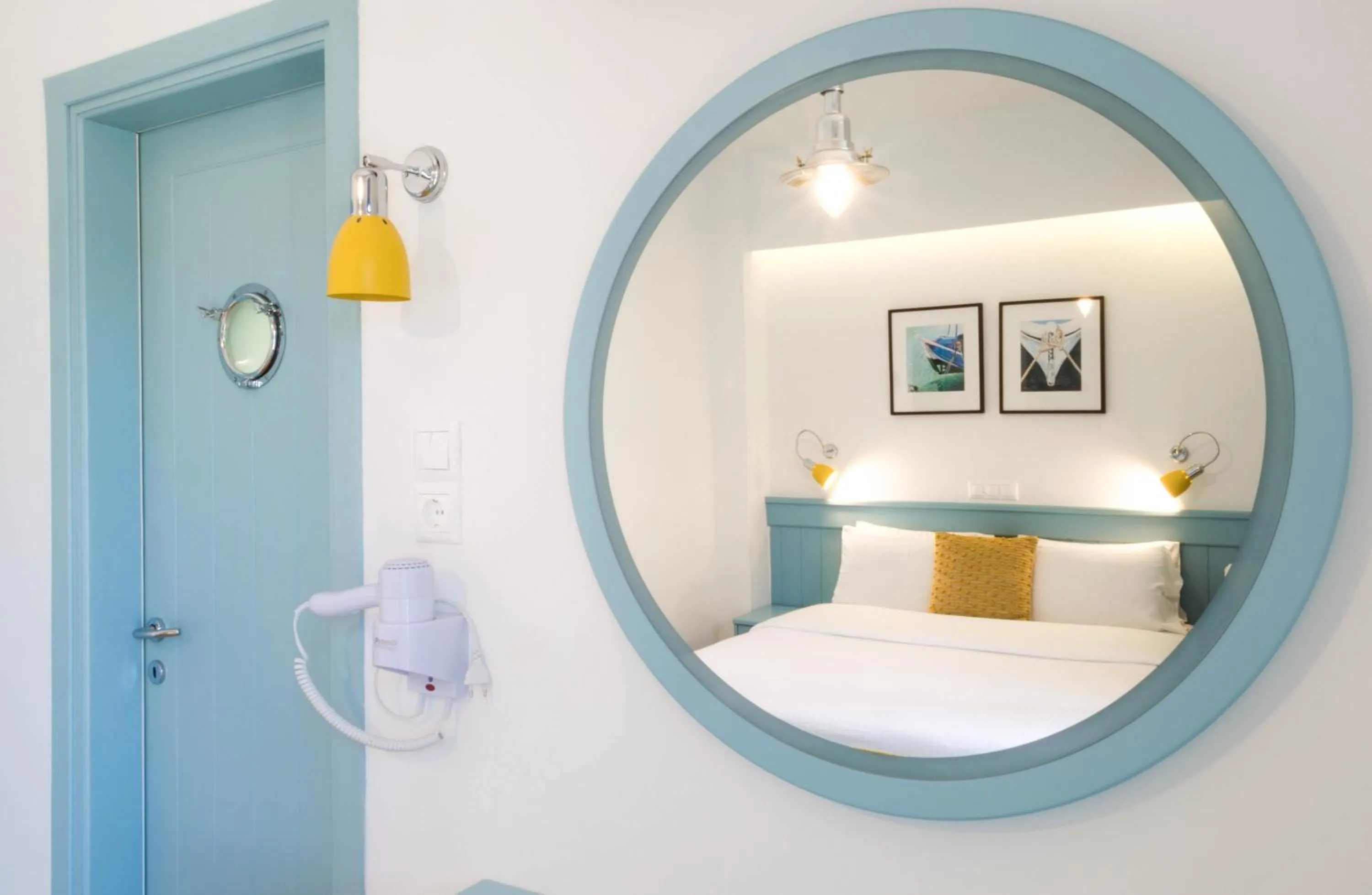 Bed in Saronis Hotel Agistri - Adults Only