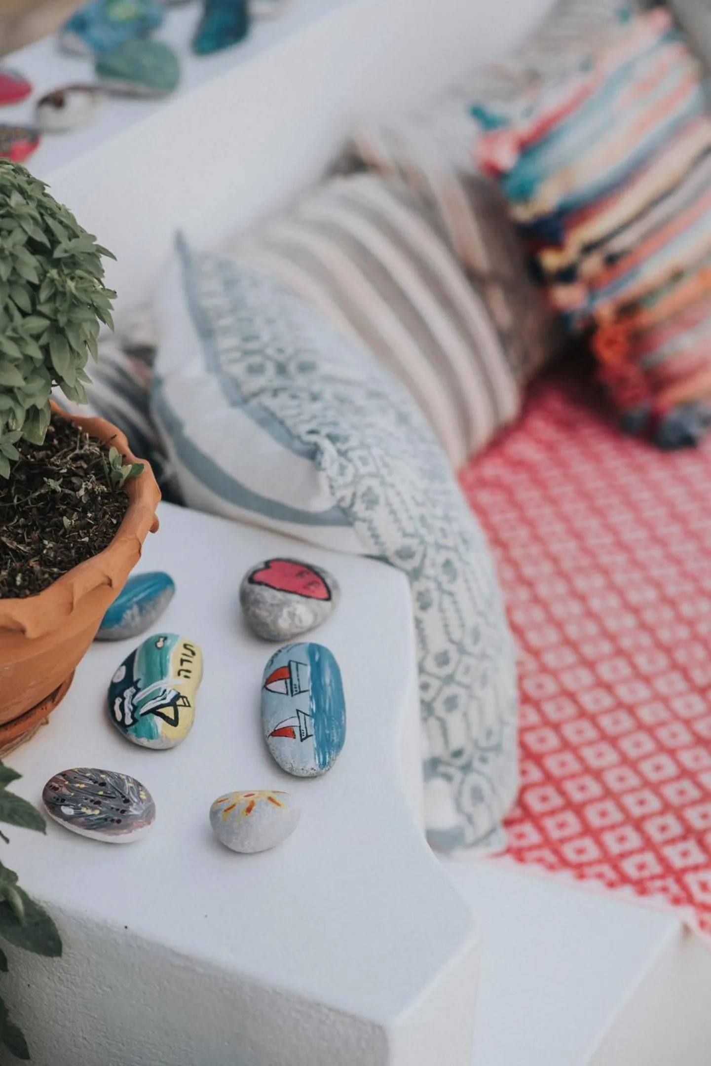 Decorative detail in Saronis Hotel Agistri - Adults Only