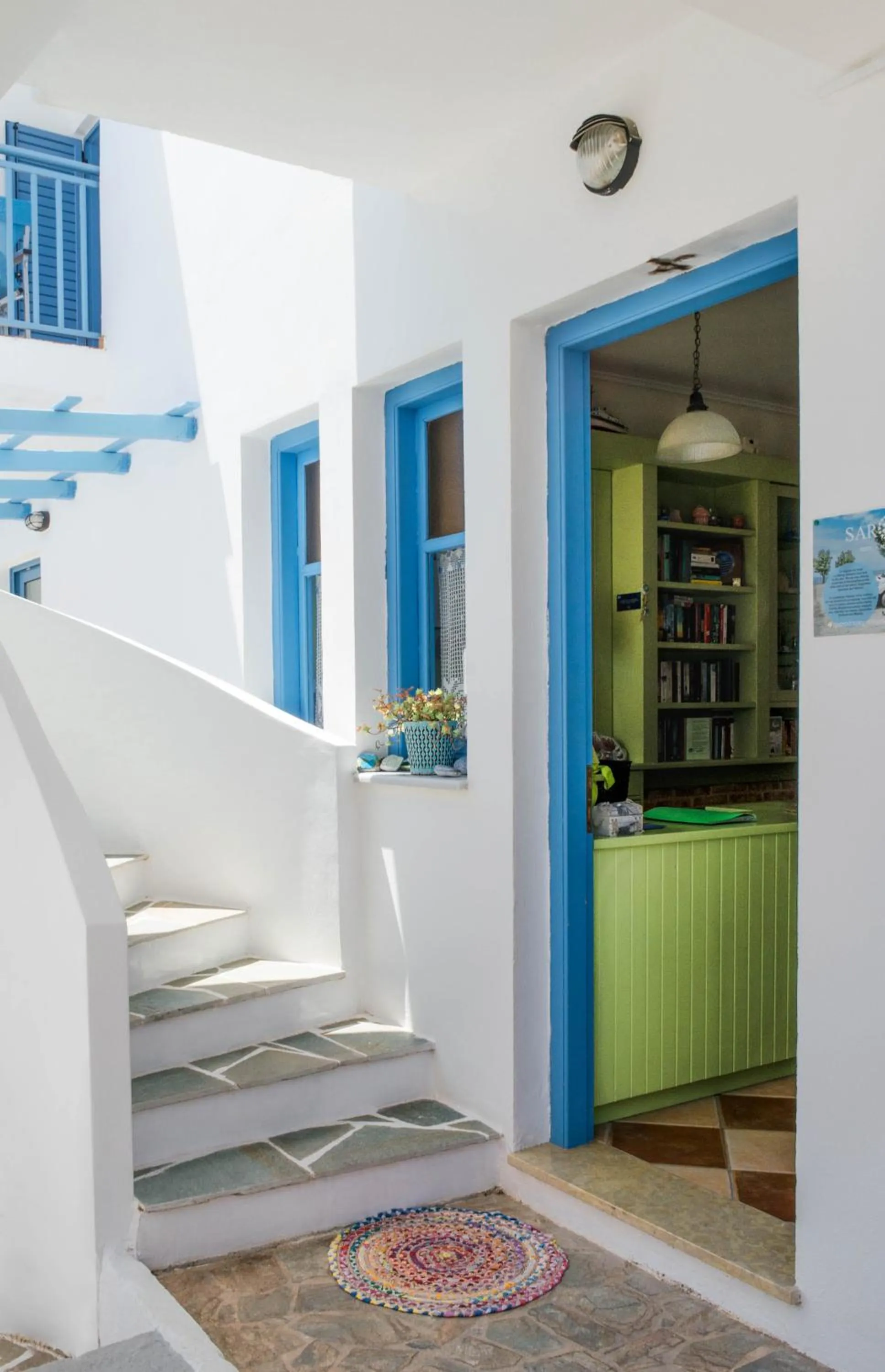 Lobby or reception in Saronis Hotel Agistri - Adults Only