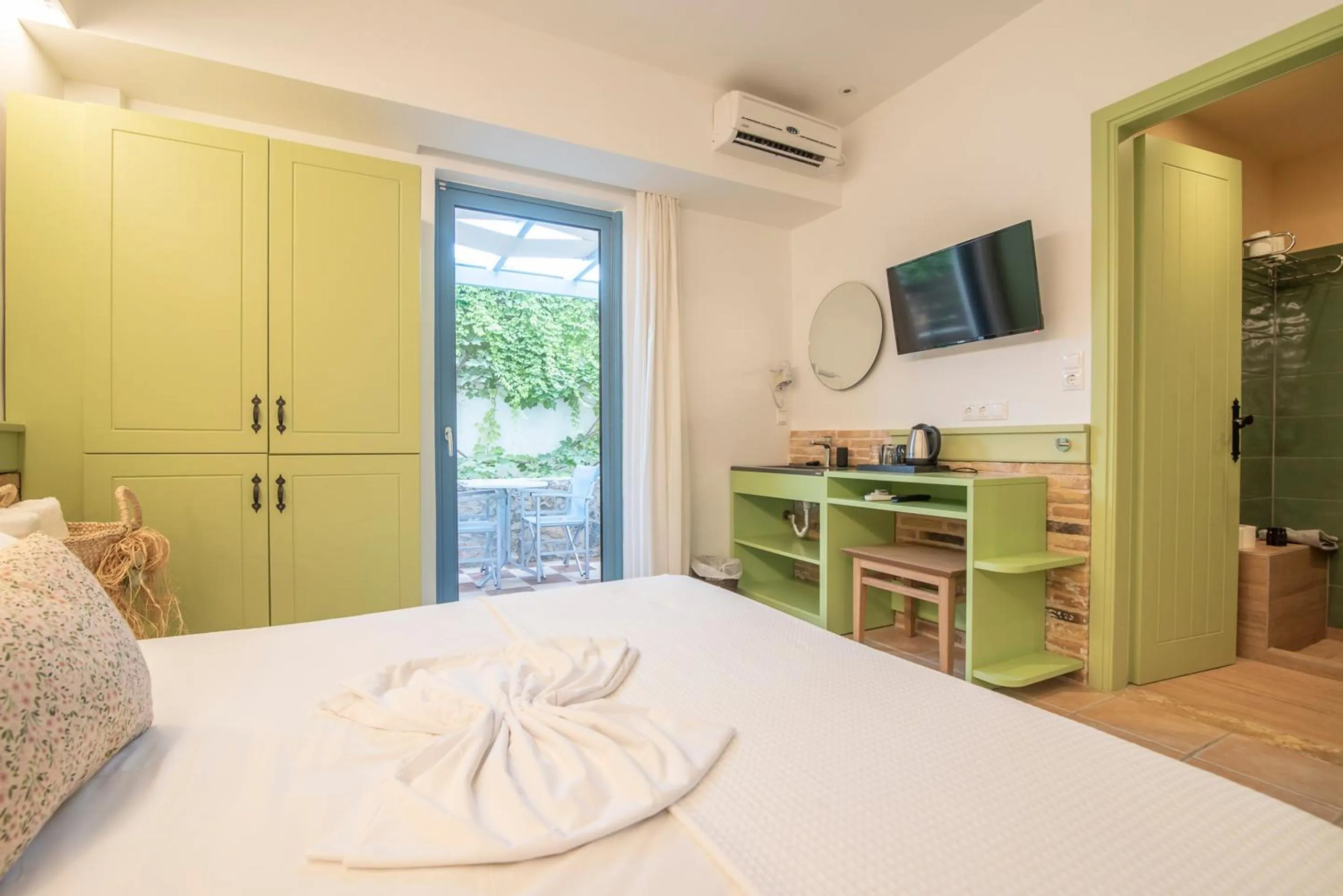 Bed in Saronis Hotel Agistri - Adults Only