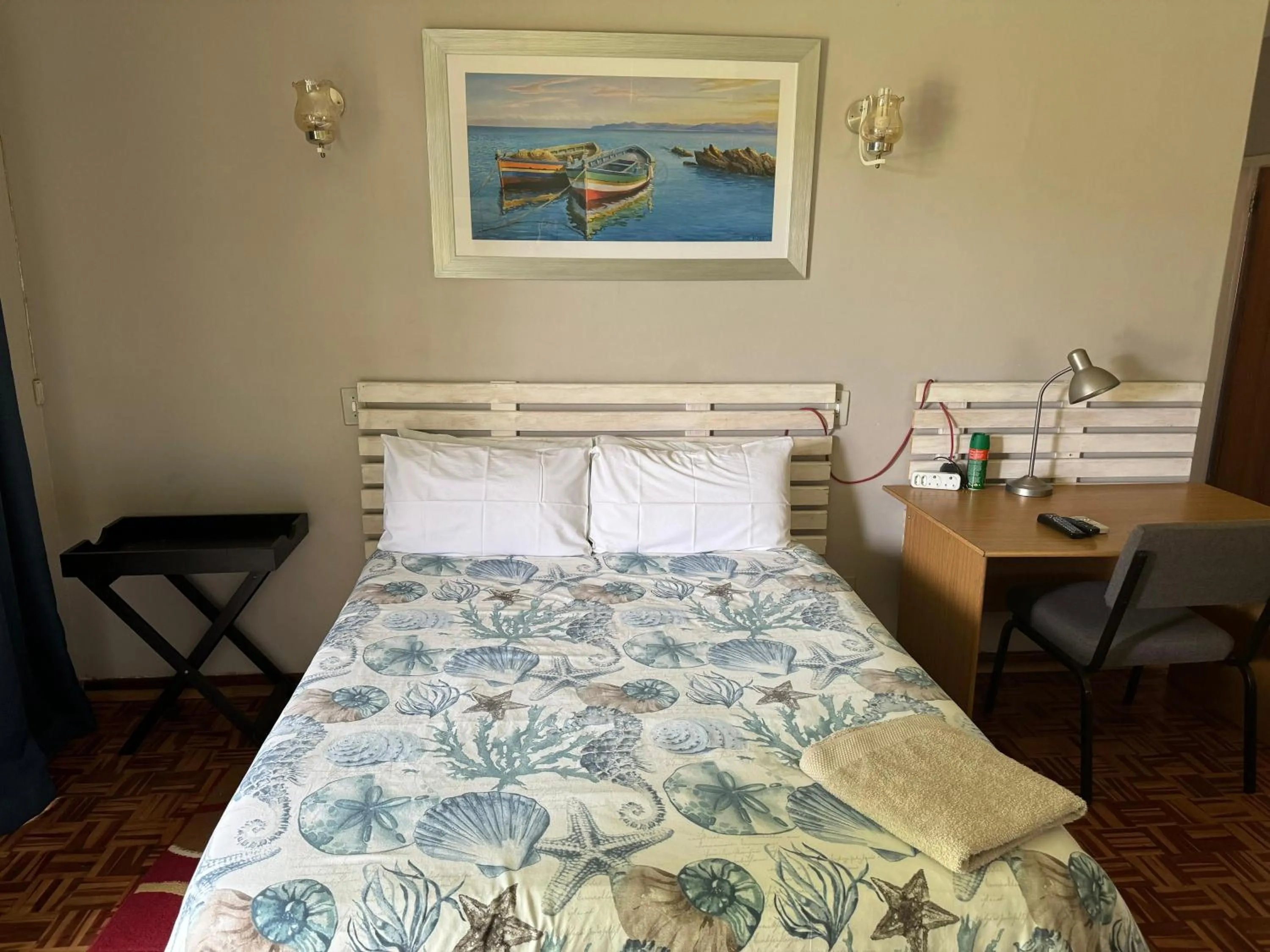 Bed in The Lighthouse Guesthouse