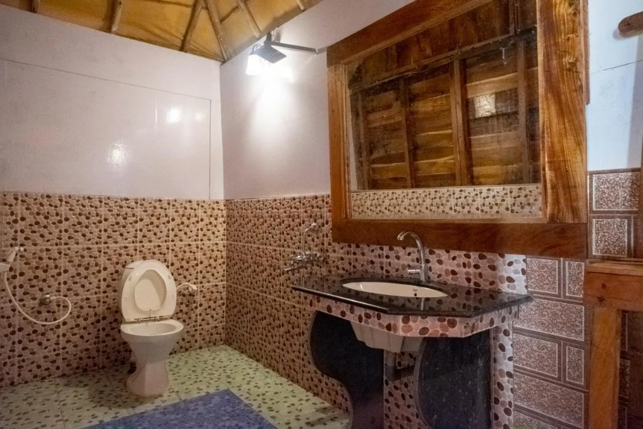 Toilet in Blue Lagoon Resort Goa