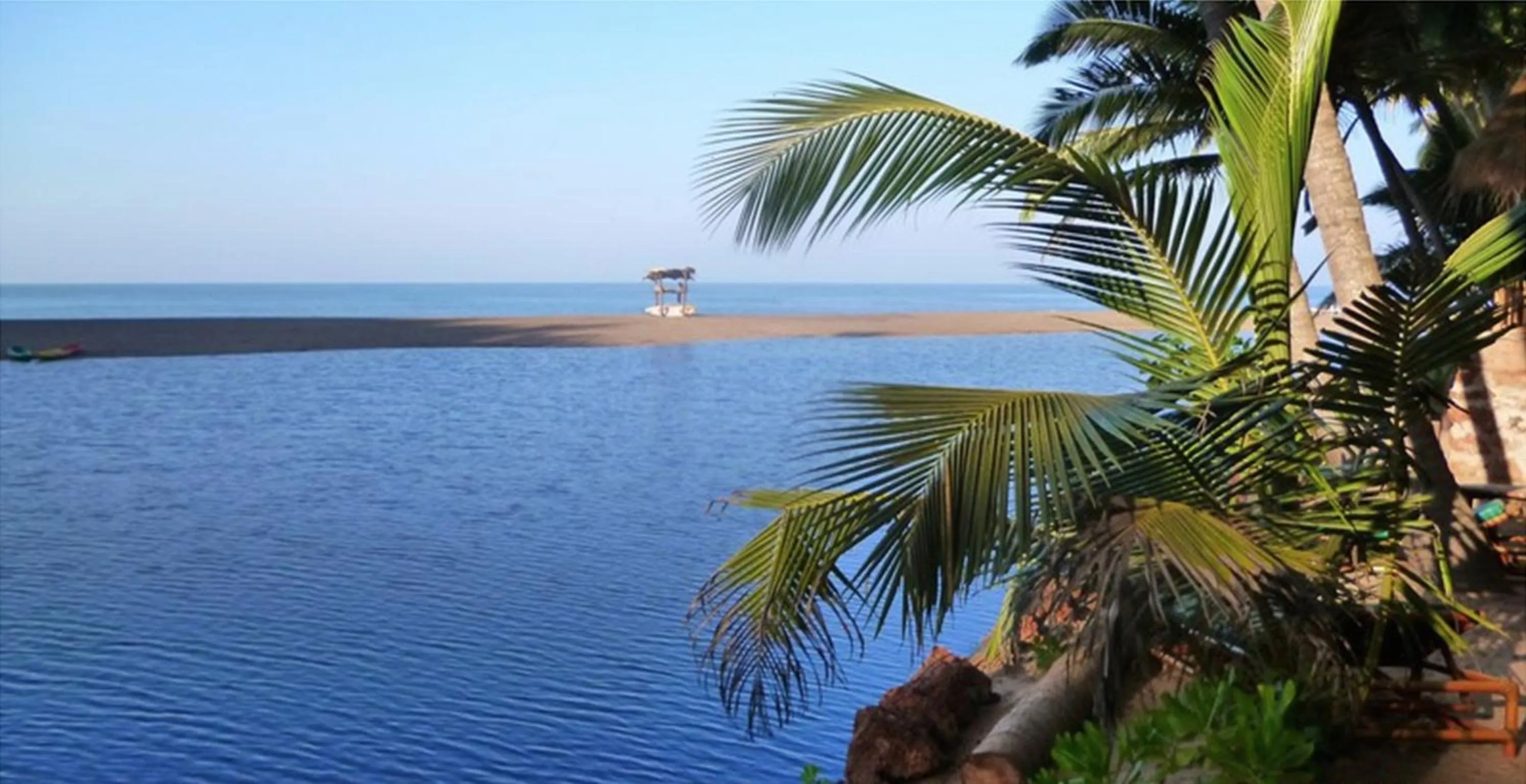 Sea view in Blue Lagoon Resort Goa