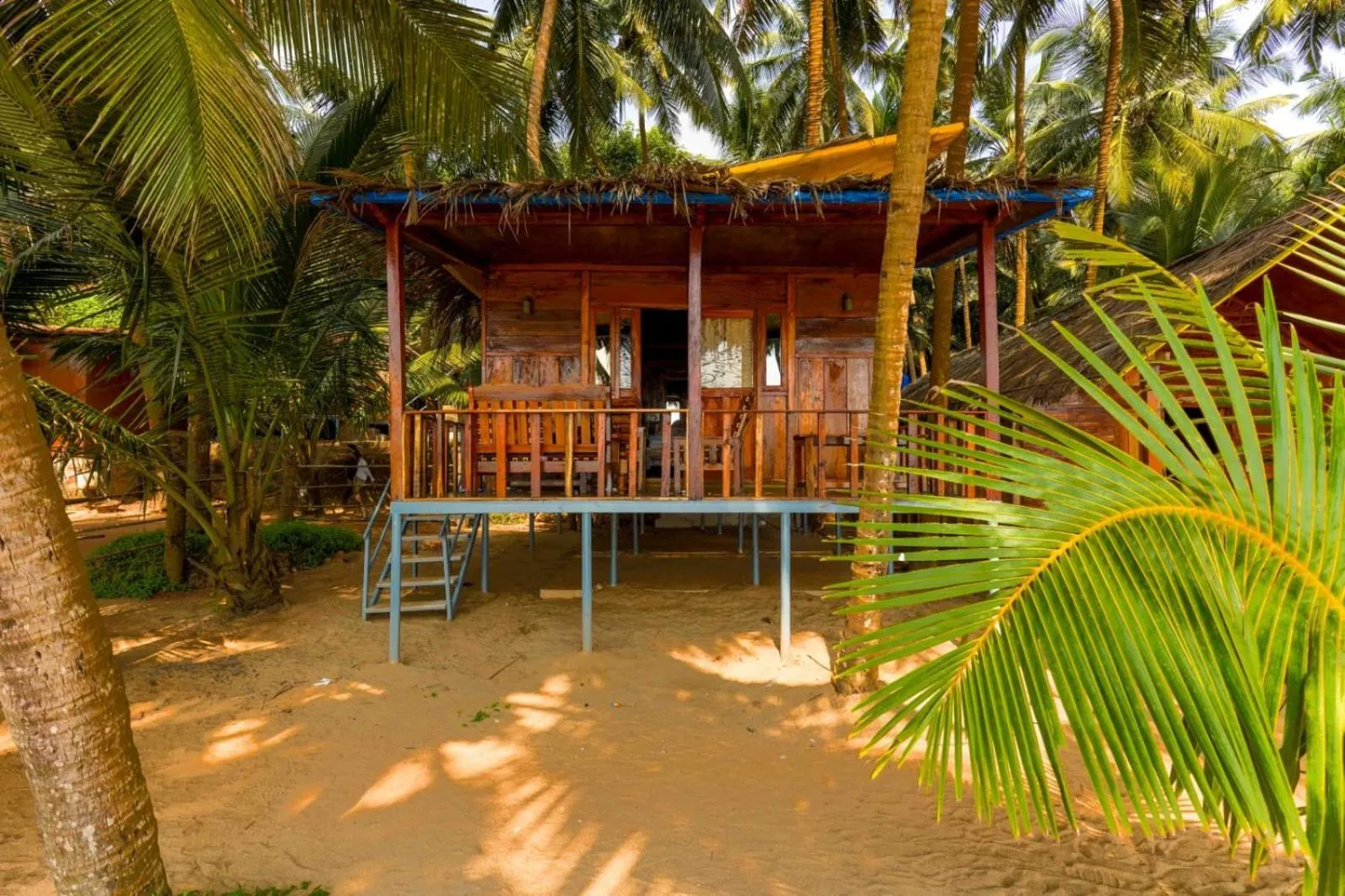Property building in Blue Lagoon Resort Goa