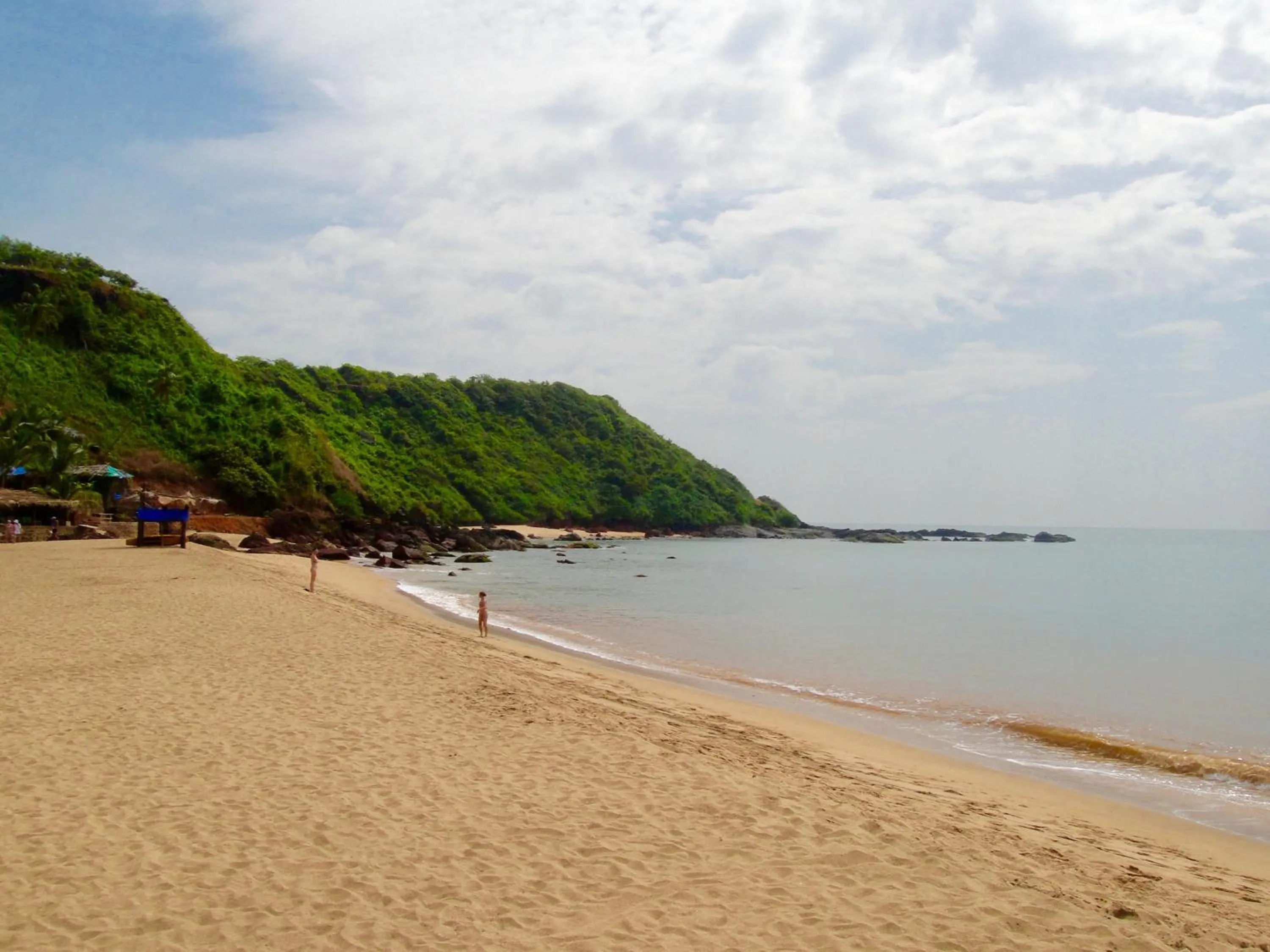 Beach in Blue Lagoon Resort Goa