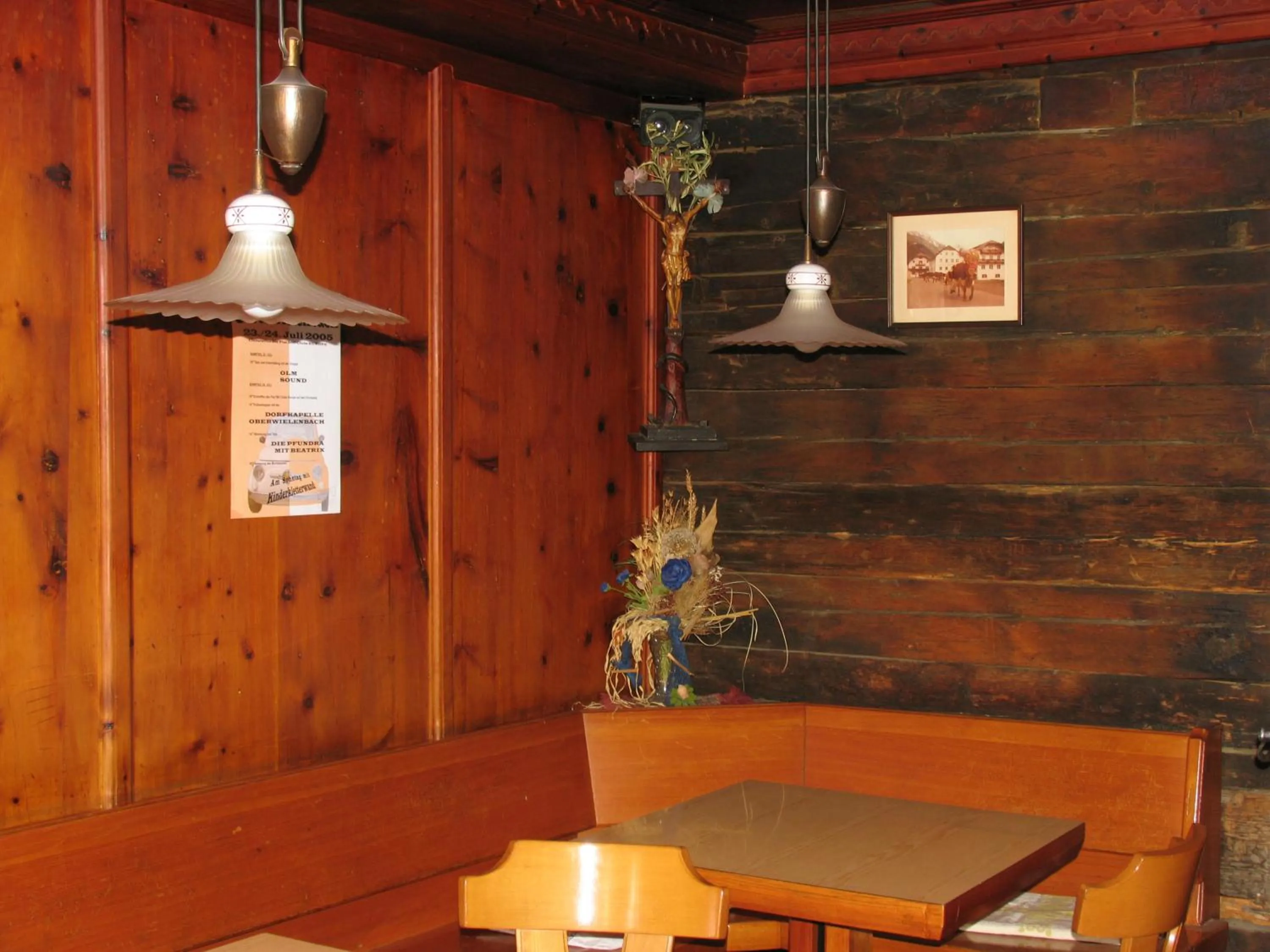 Communal lounge/ TV room in Hotel Bruggerwirt