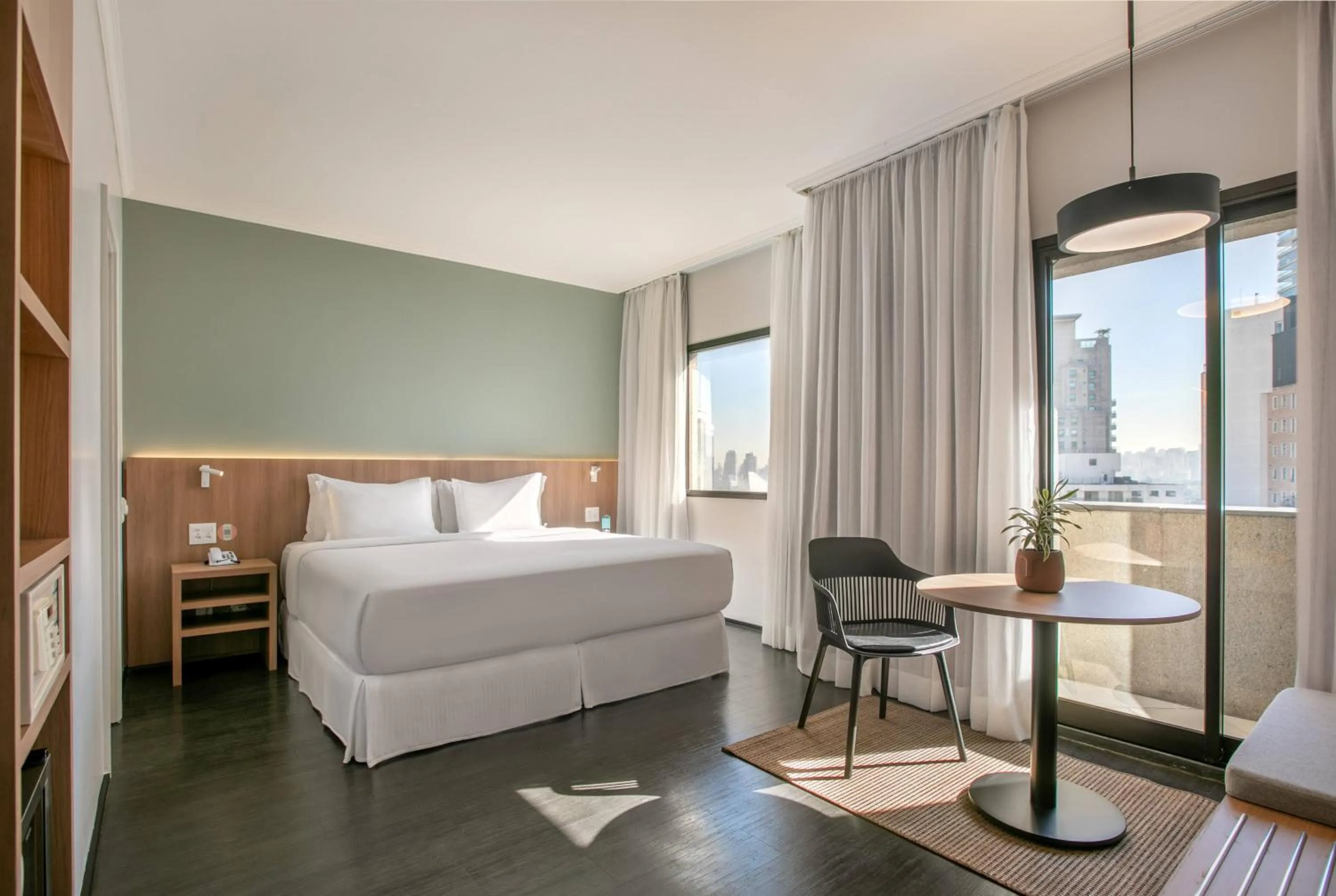 Bed in INNSiDE São Paulo Itaim