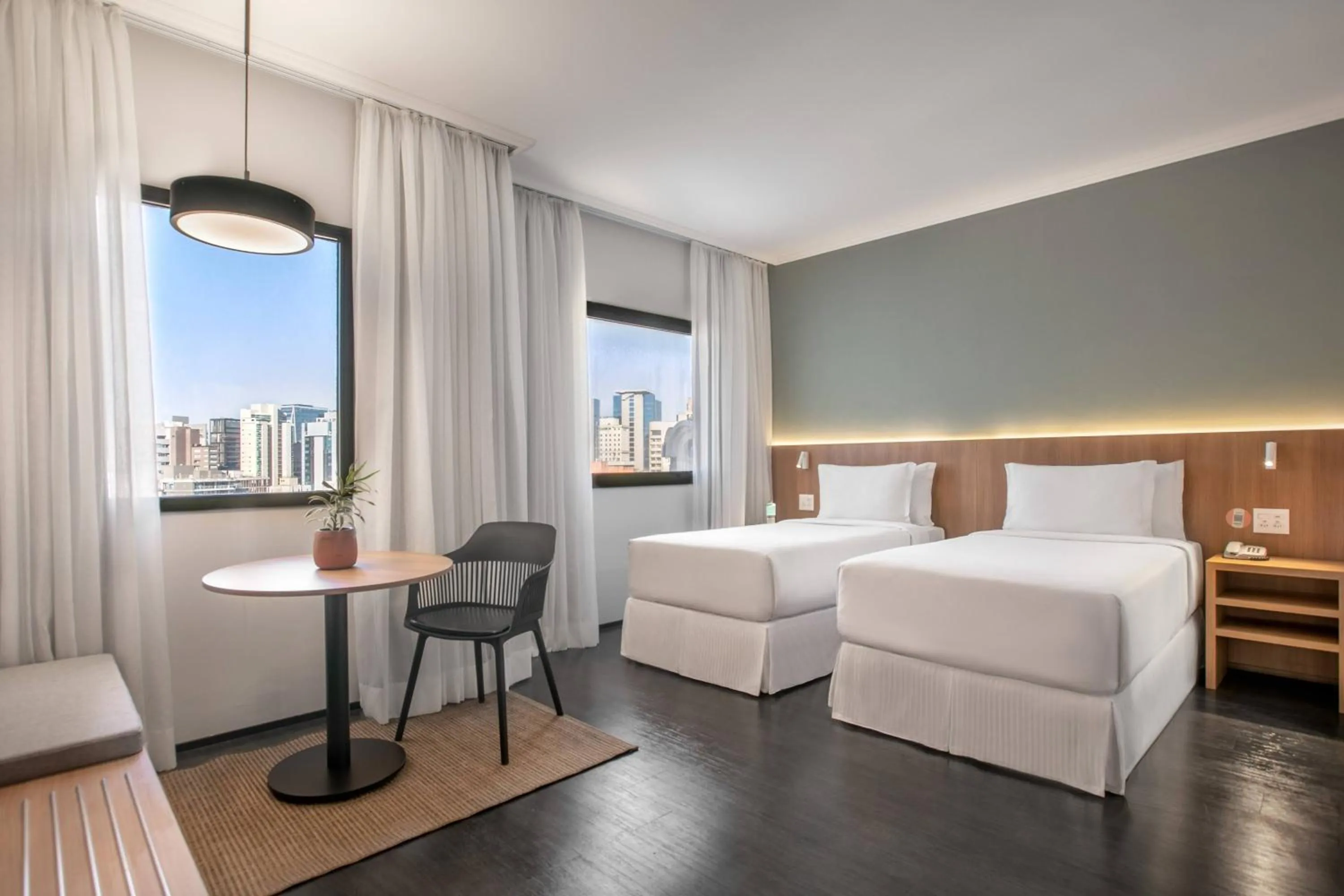 Property building, Bed in INNSiDE São Paulo Itaim