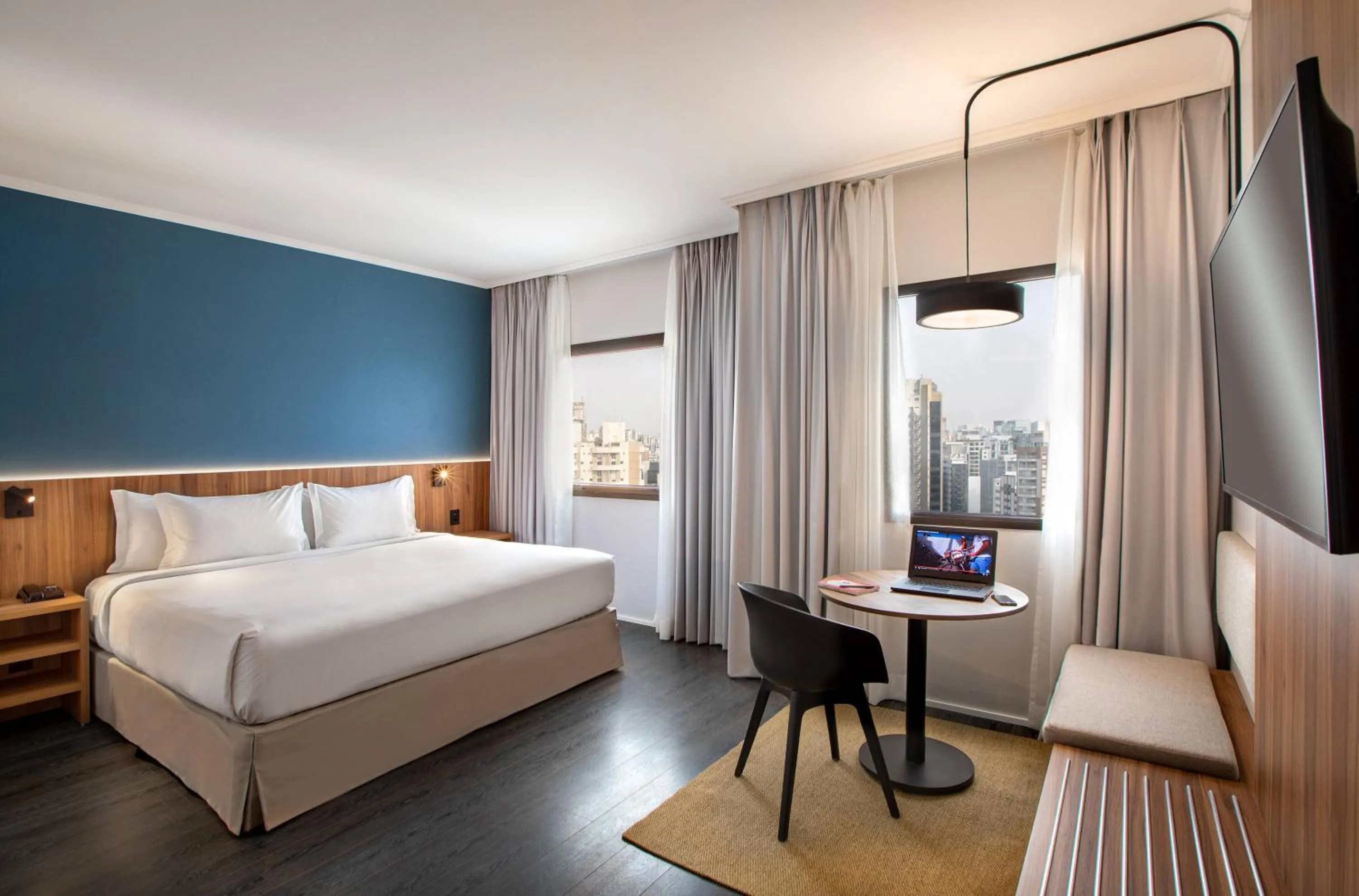 Bed in INNSiDE São Paulo Itaim