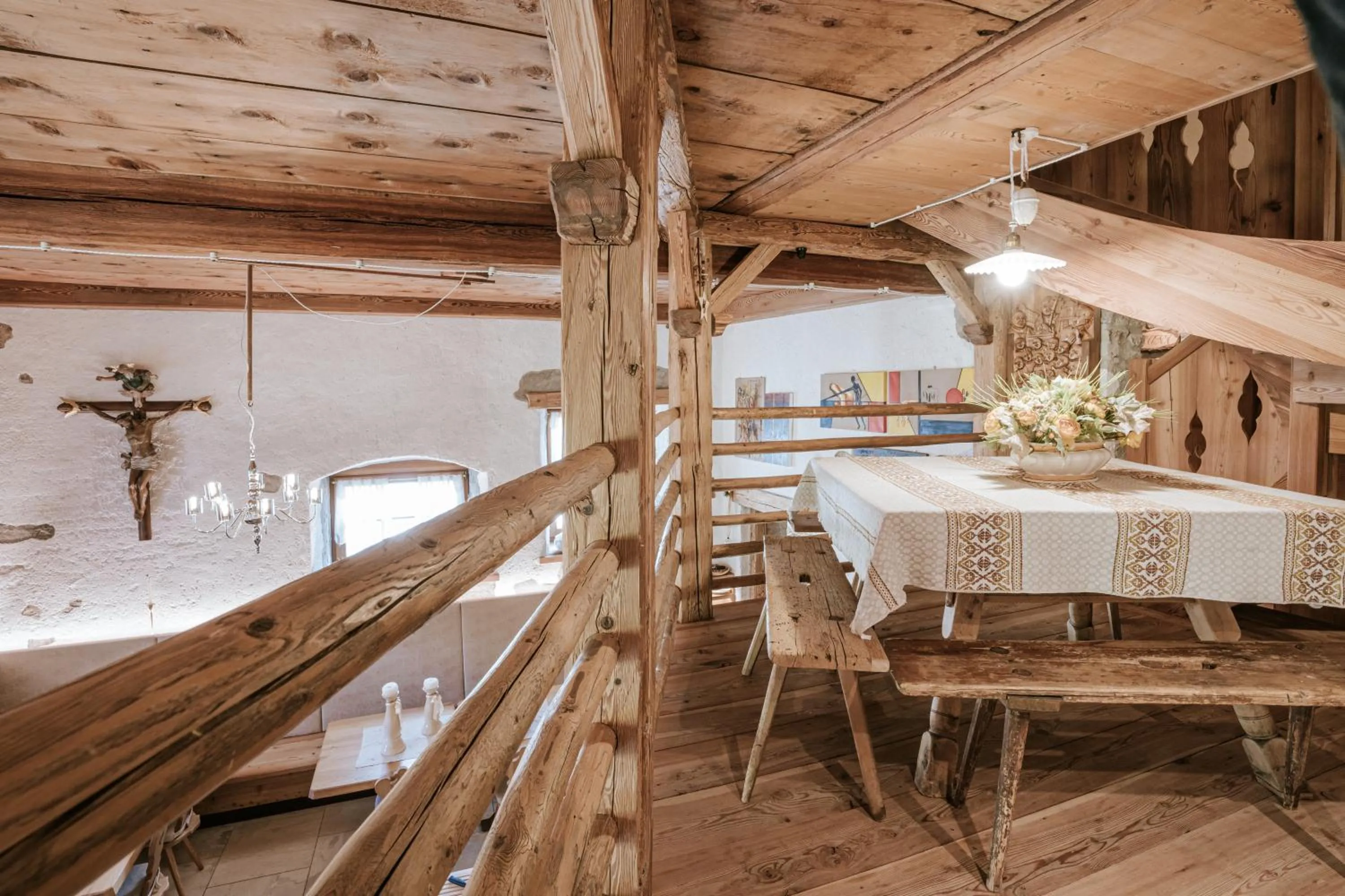 Lounge or bar in Chalet Mornà