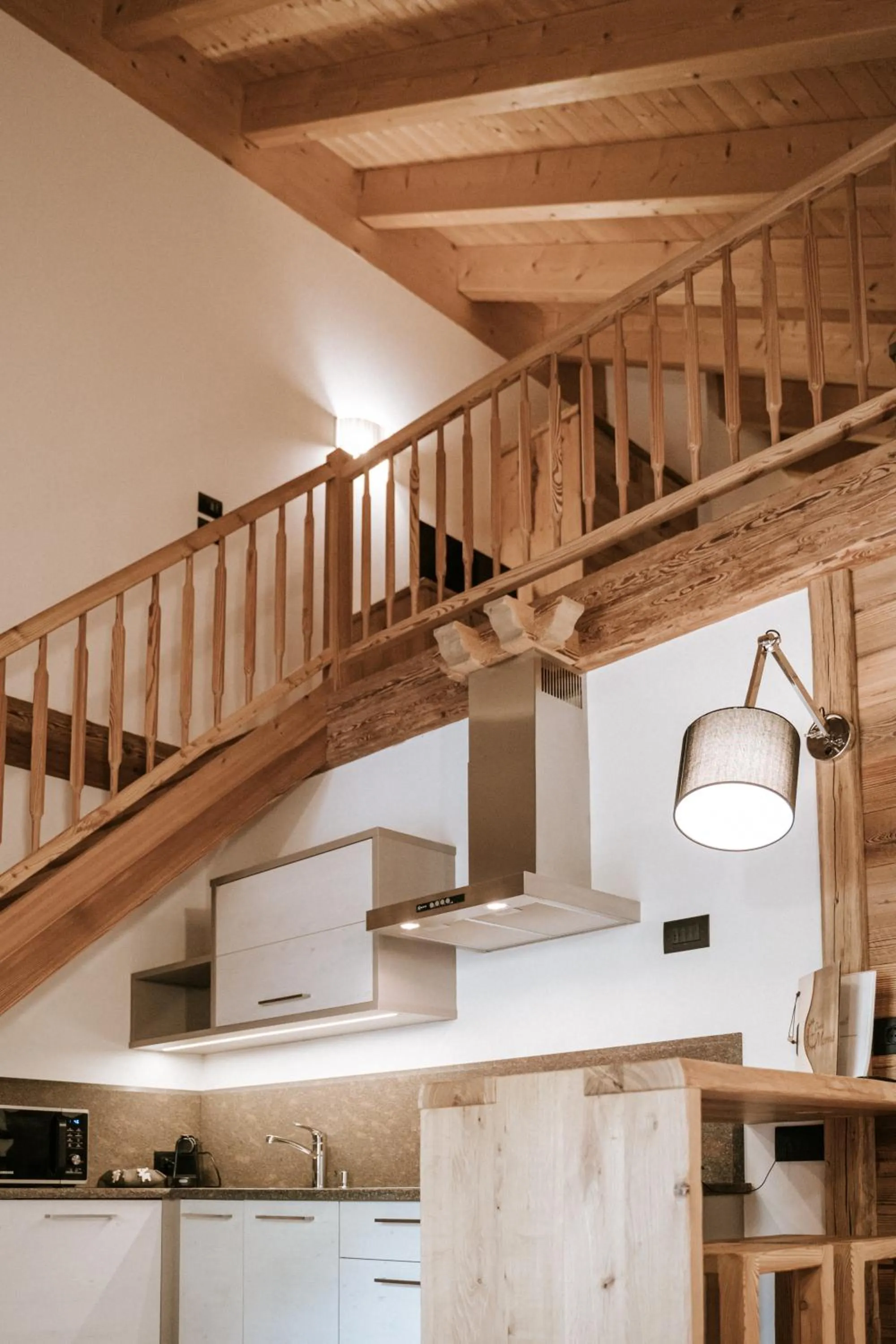 Kitchen or kitchenette in Chalet Mornà