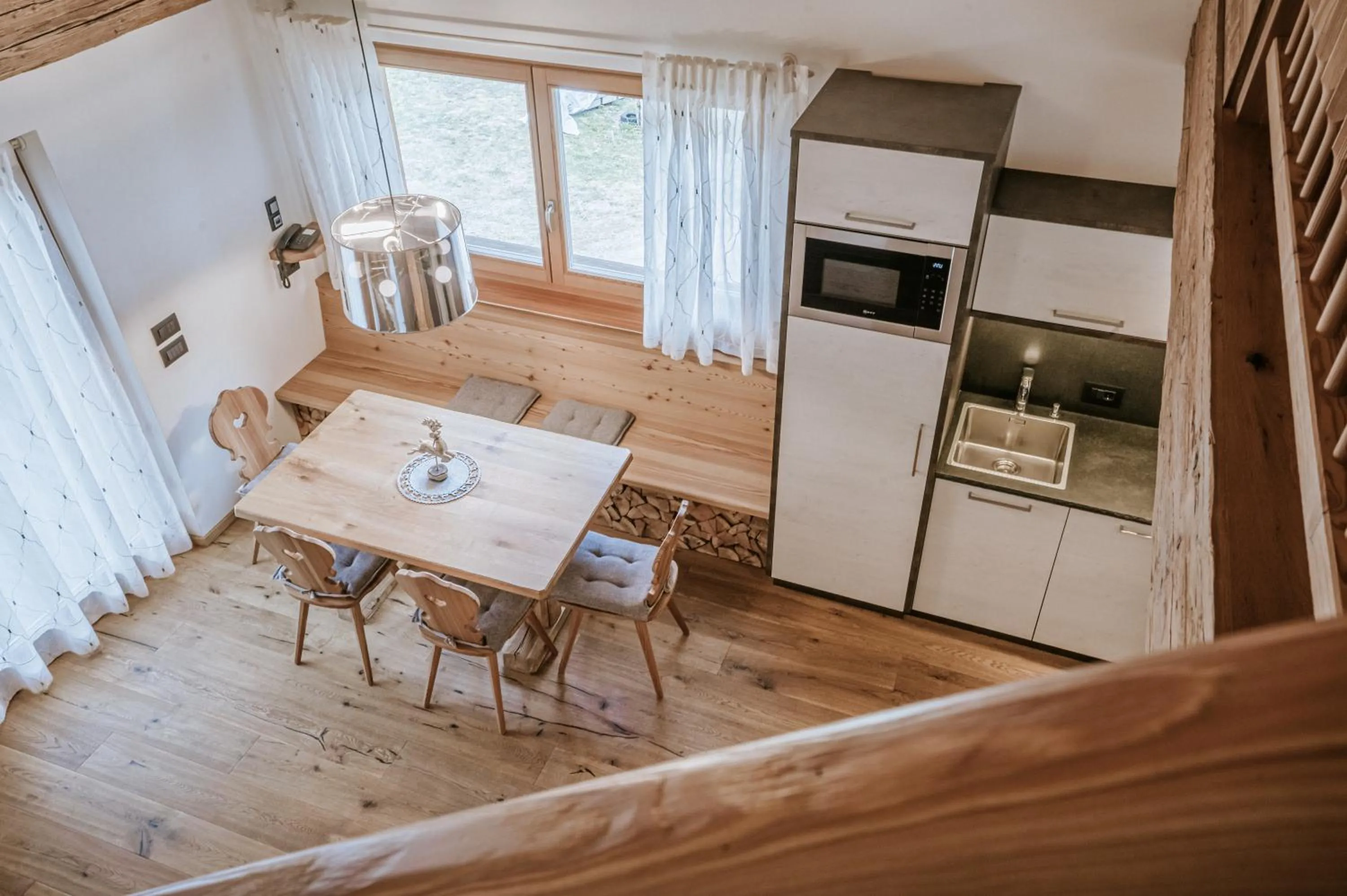 Kitchen or kitchenette in Chalet Mornà