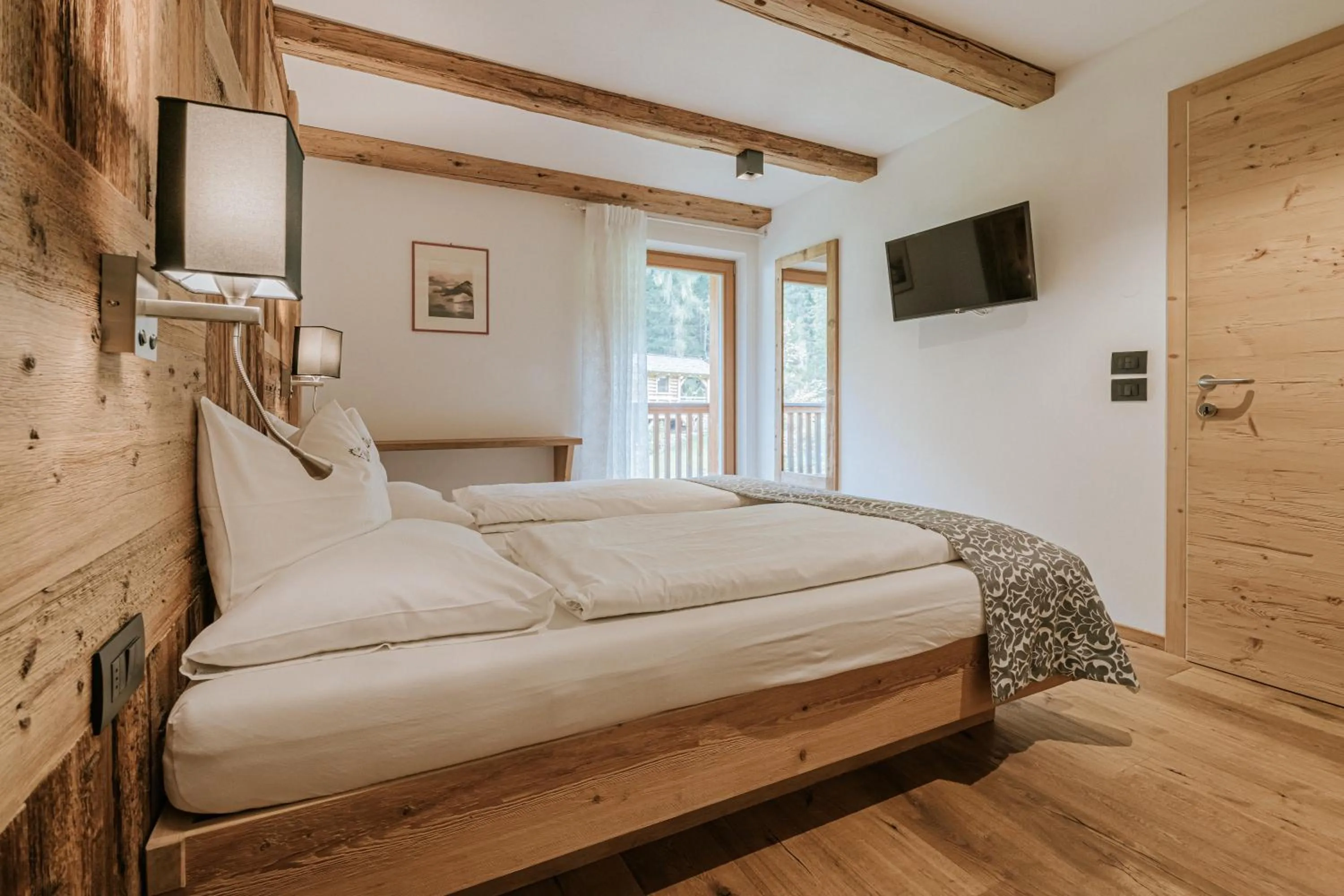 Bedroom, Bed in Chalet Mornà