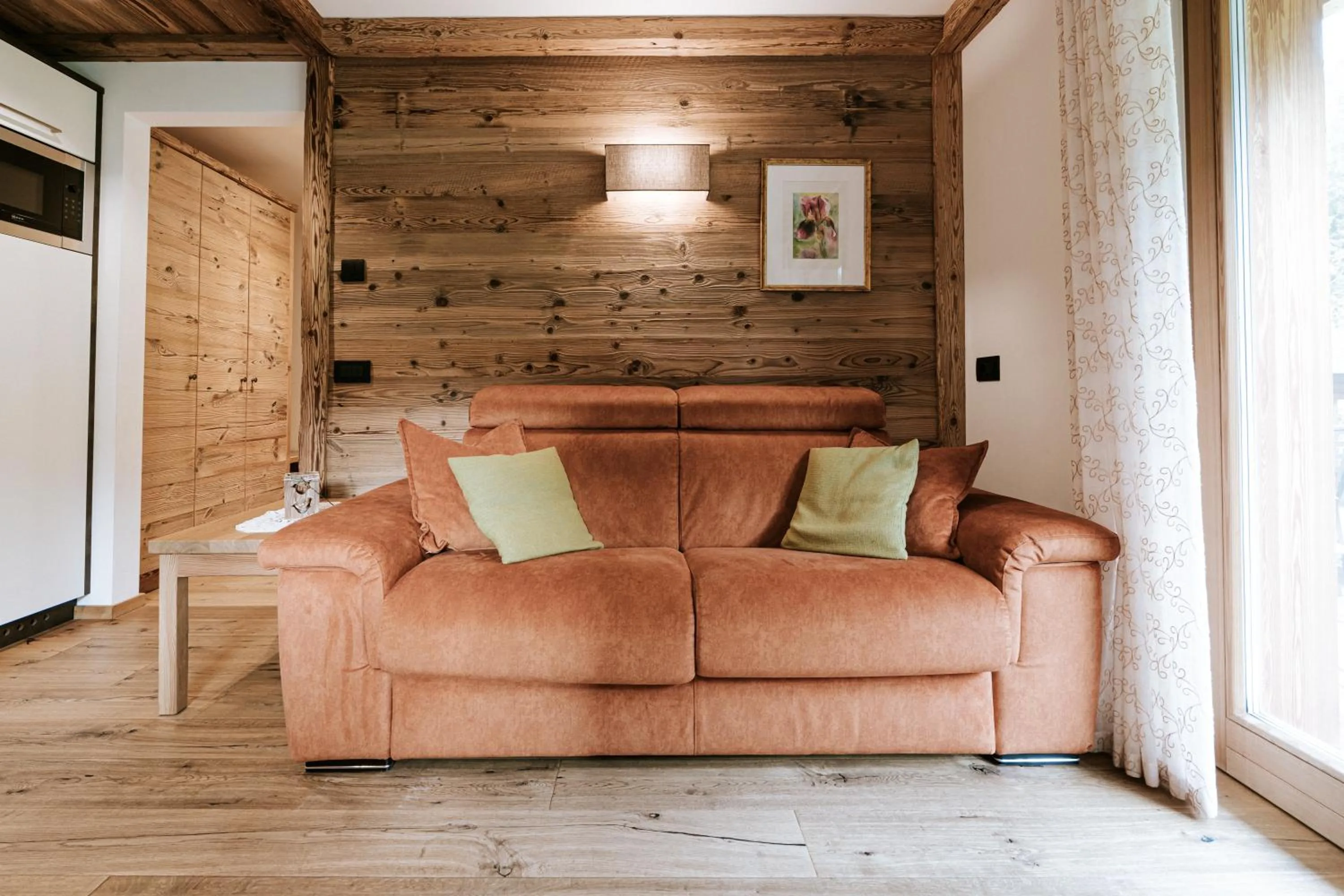 Living room in Chalet Mornà