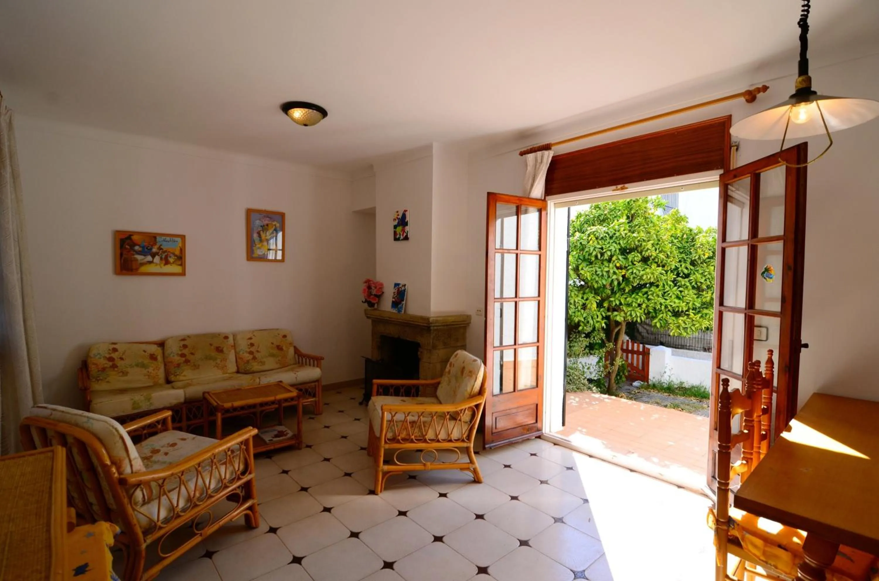 Seating area in Casa la Flor