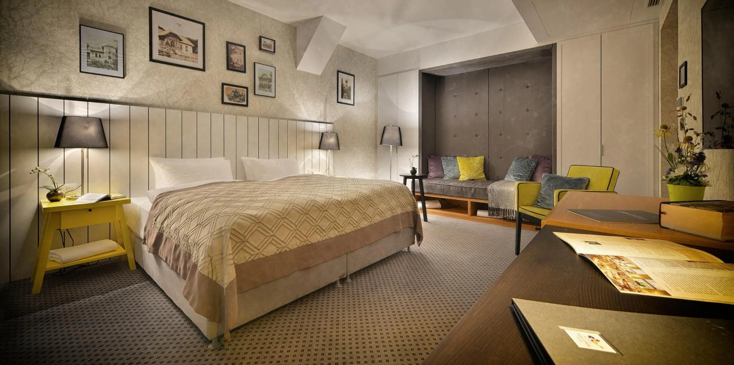 Photo of the whole room, Bed in Hotel pod Lipou RESORT