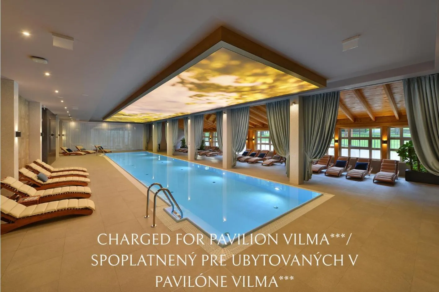 Swimming pool in Hotel pod Lipou RESORT