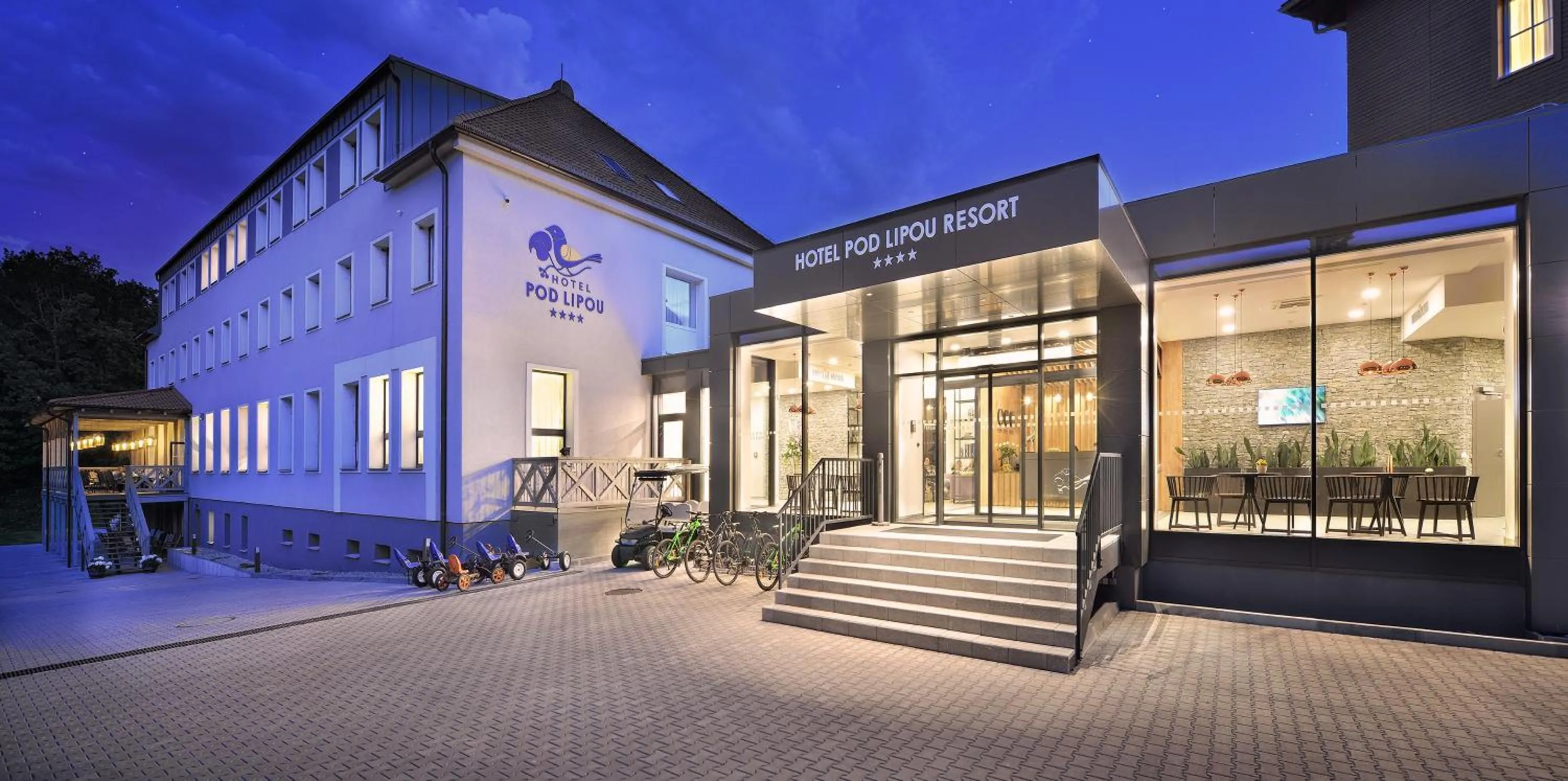 Property building in Hotel pod Lipou RESORT