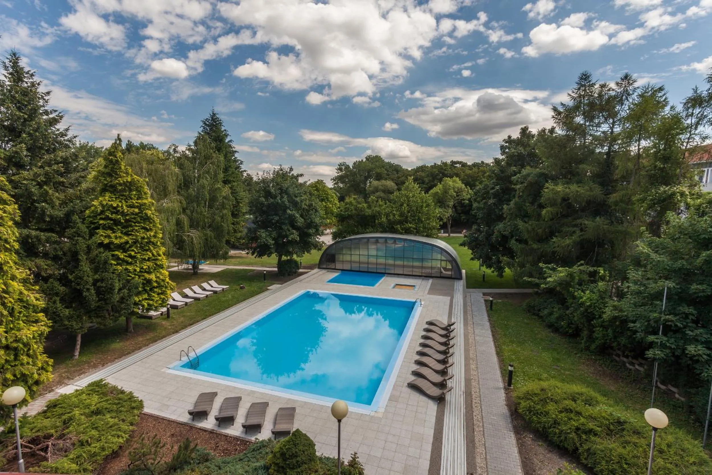 Pool view in Hotel pod Lipou RESORT
