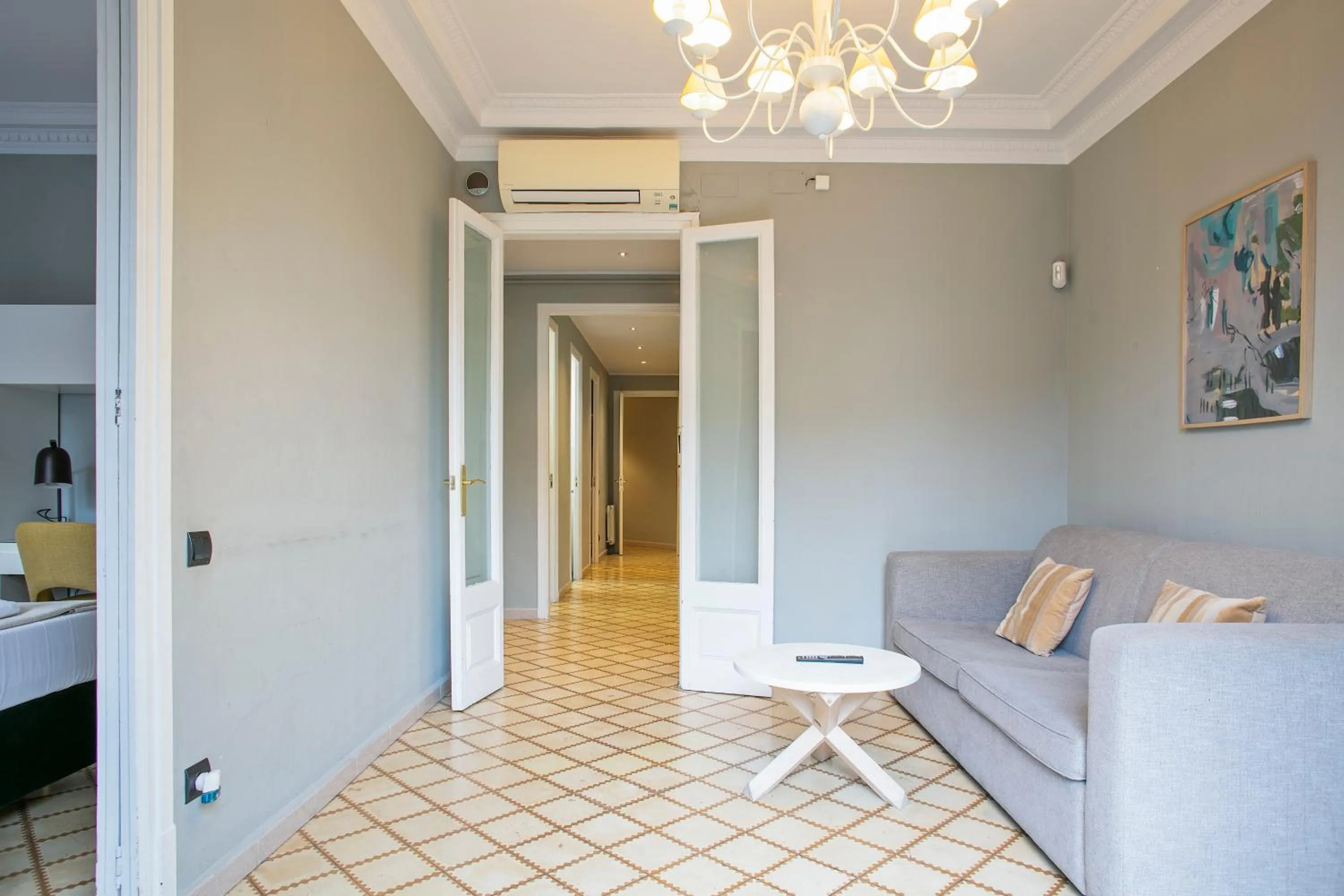 Living room in Numa I Caja Apartments