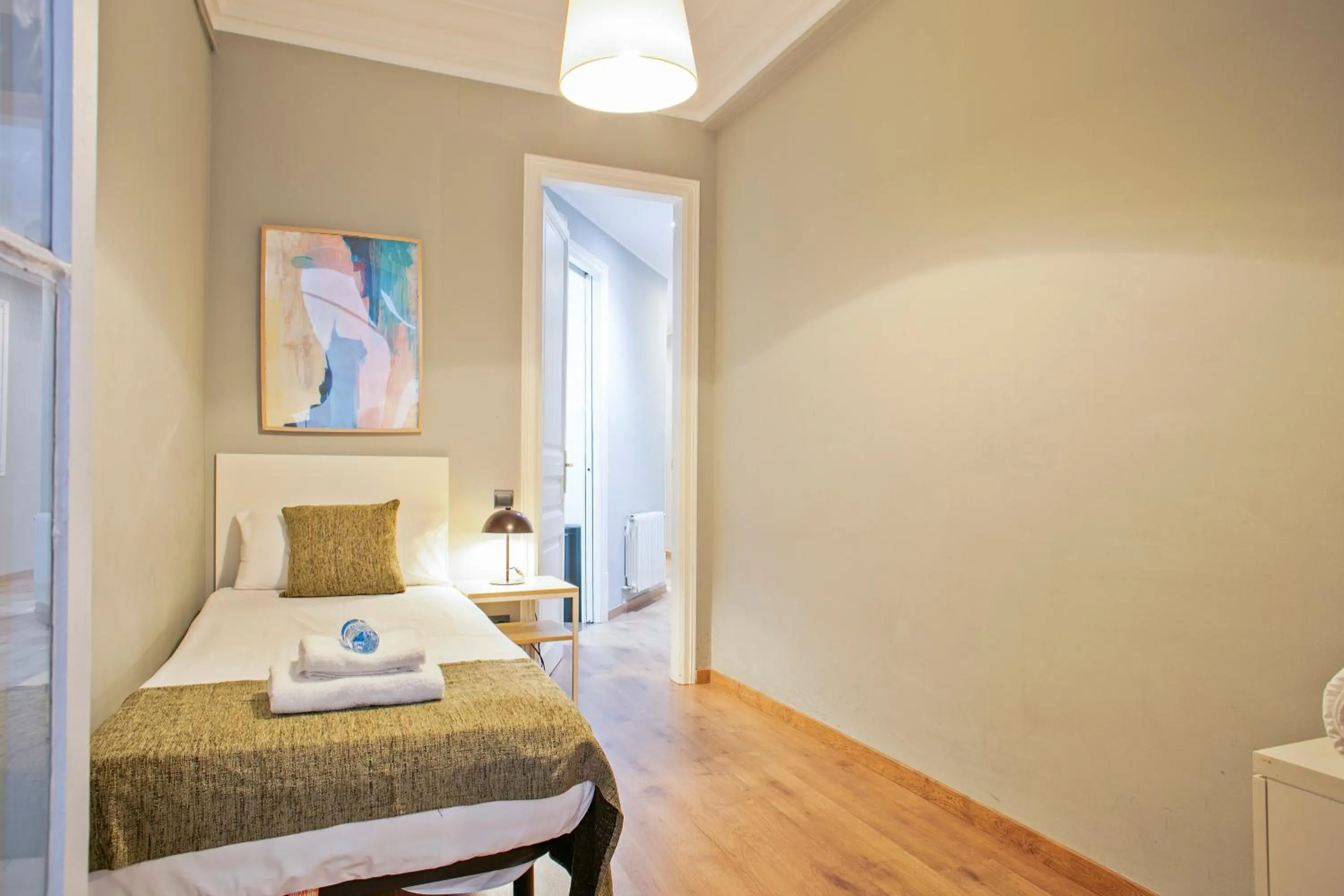 Bedroom, Bed in Numa I Caja Apartments