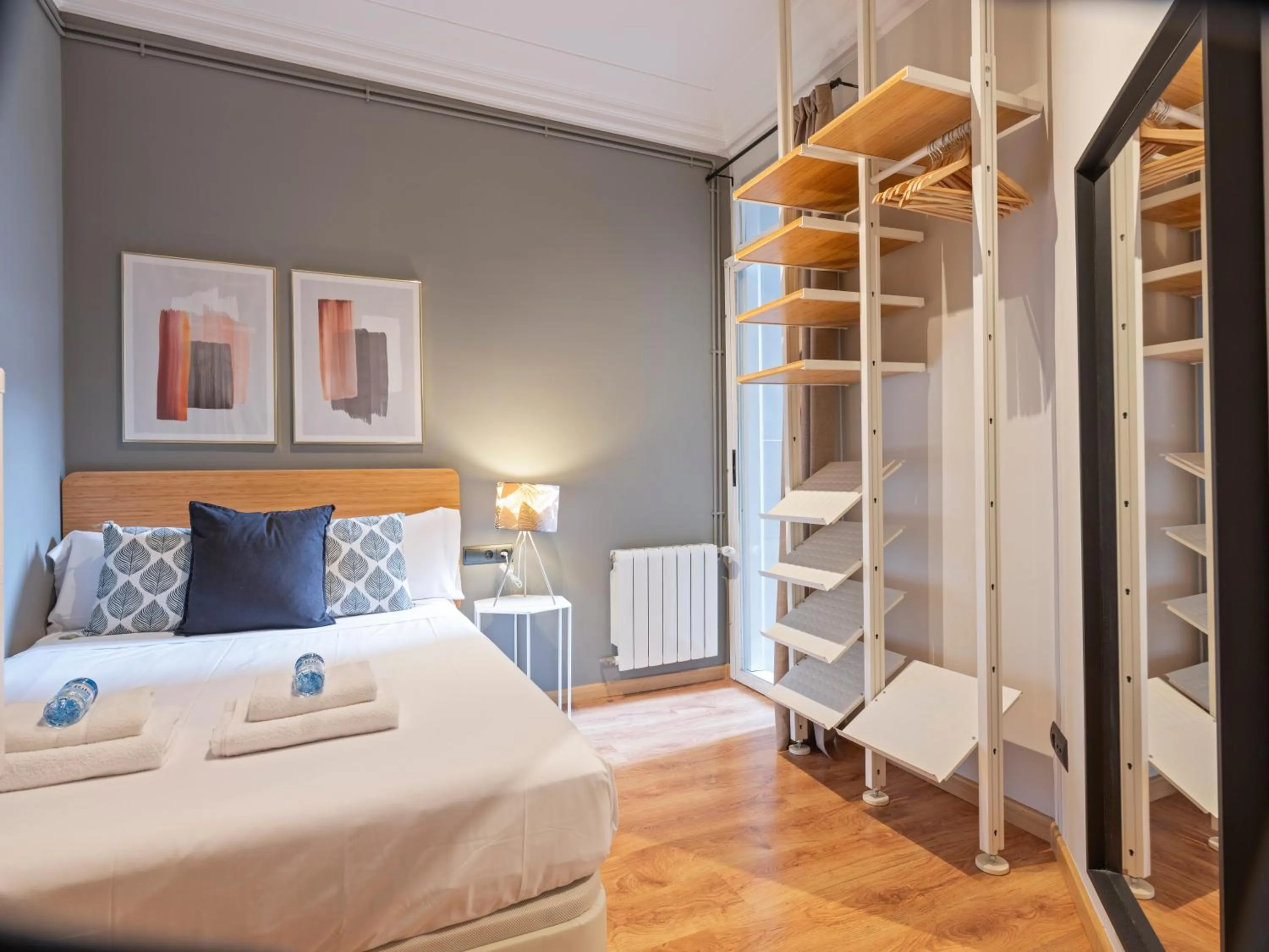 Bedroom, Bed in Numa I Caja Apartments