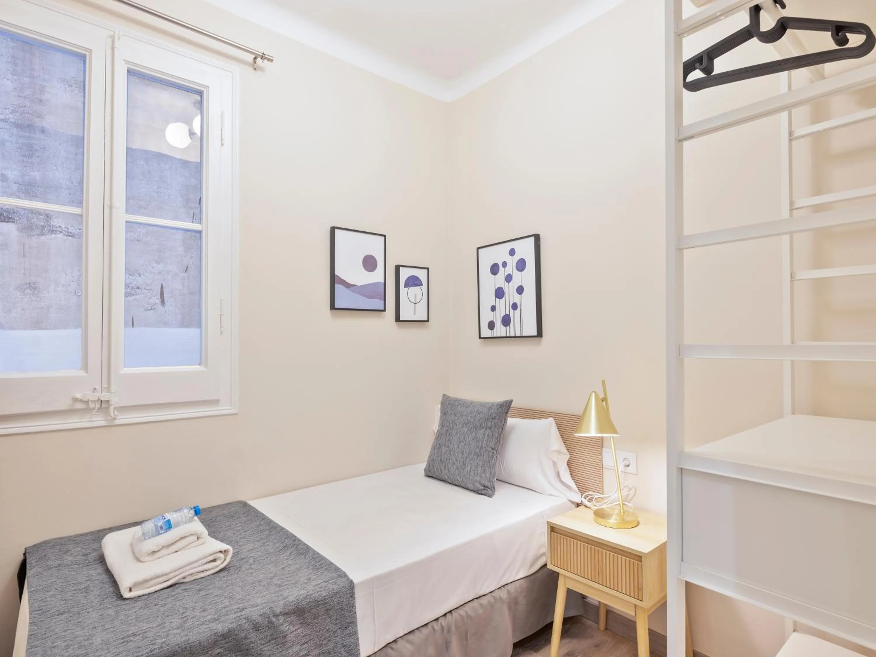 Bedroom, Bed in Numa I Caja Apartments