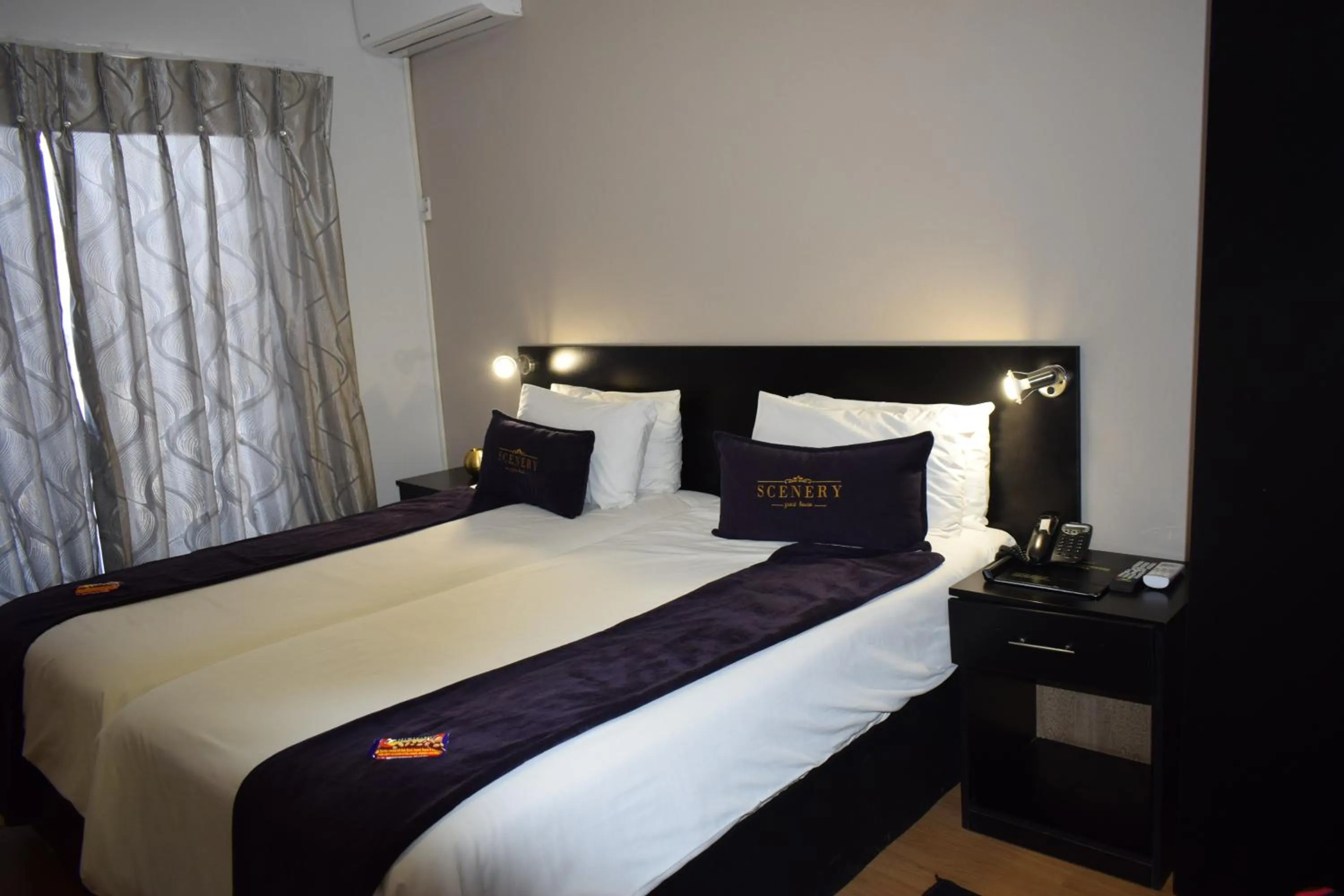 Bed in Scenery Maqalika Guesthouse