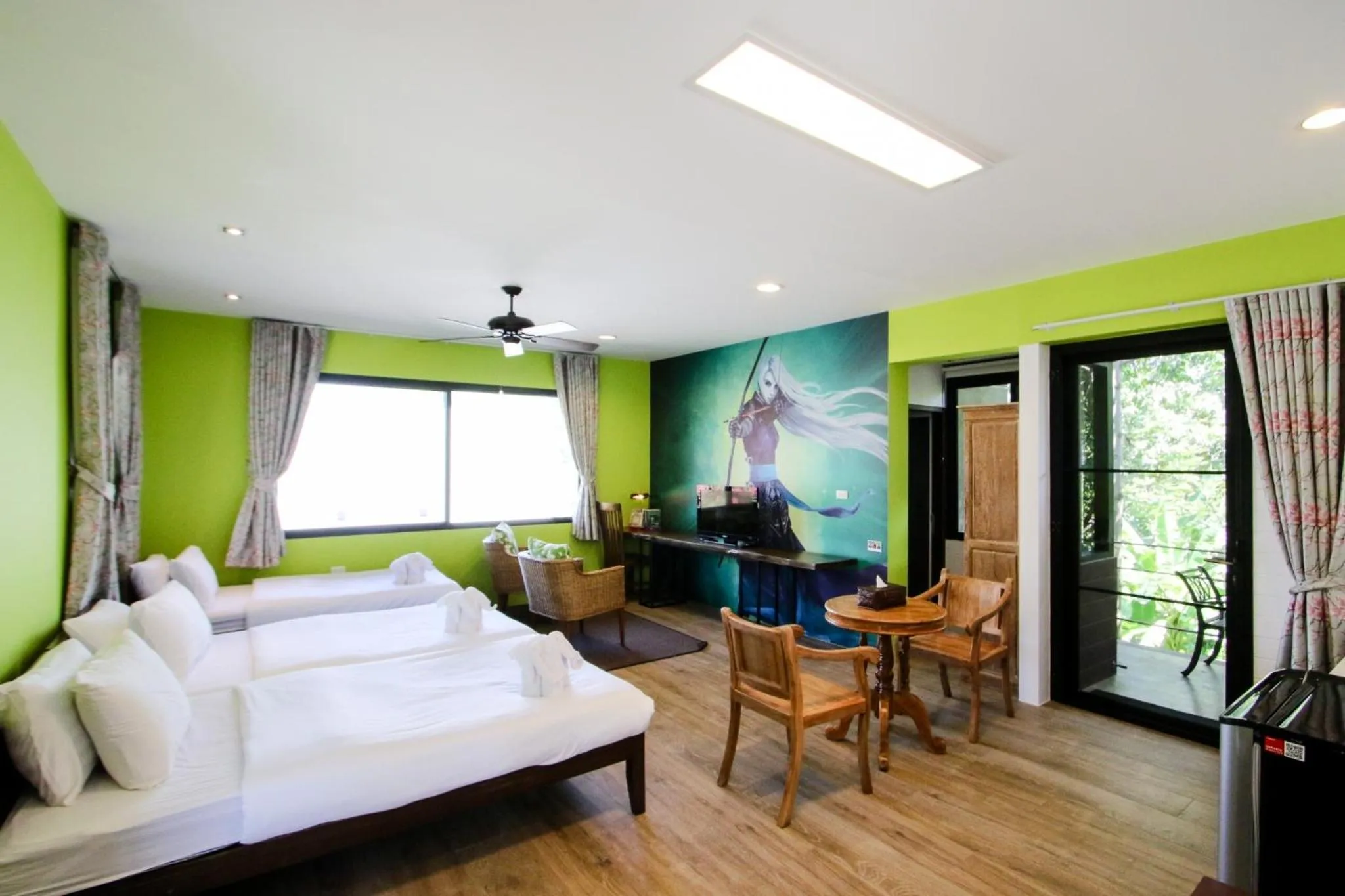 Photo of the whole room, Bed in Rain Tree Khao Yai Hotel