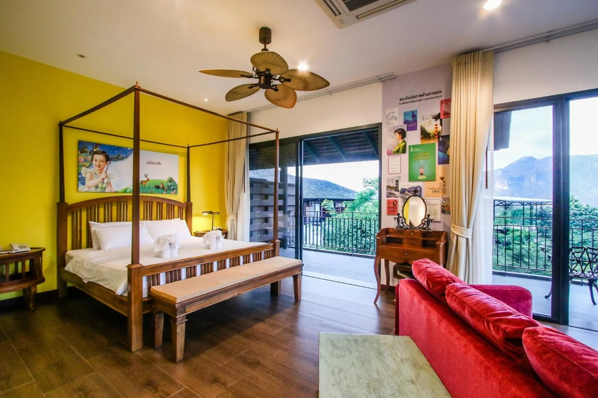 Photo of the whole room, Bed in Rain Tree Khao Yai Hotel