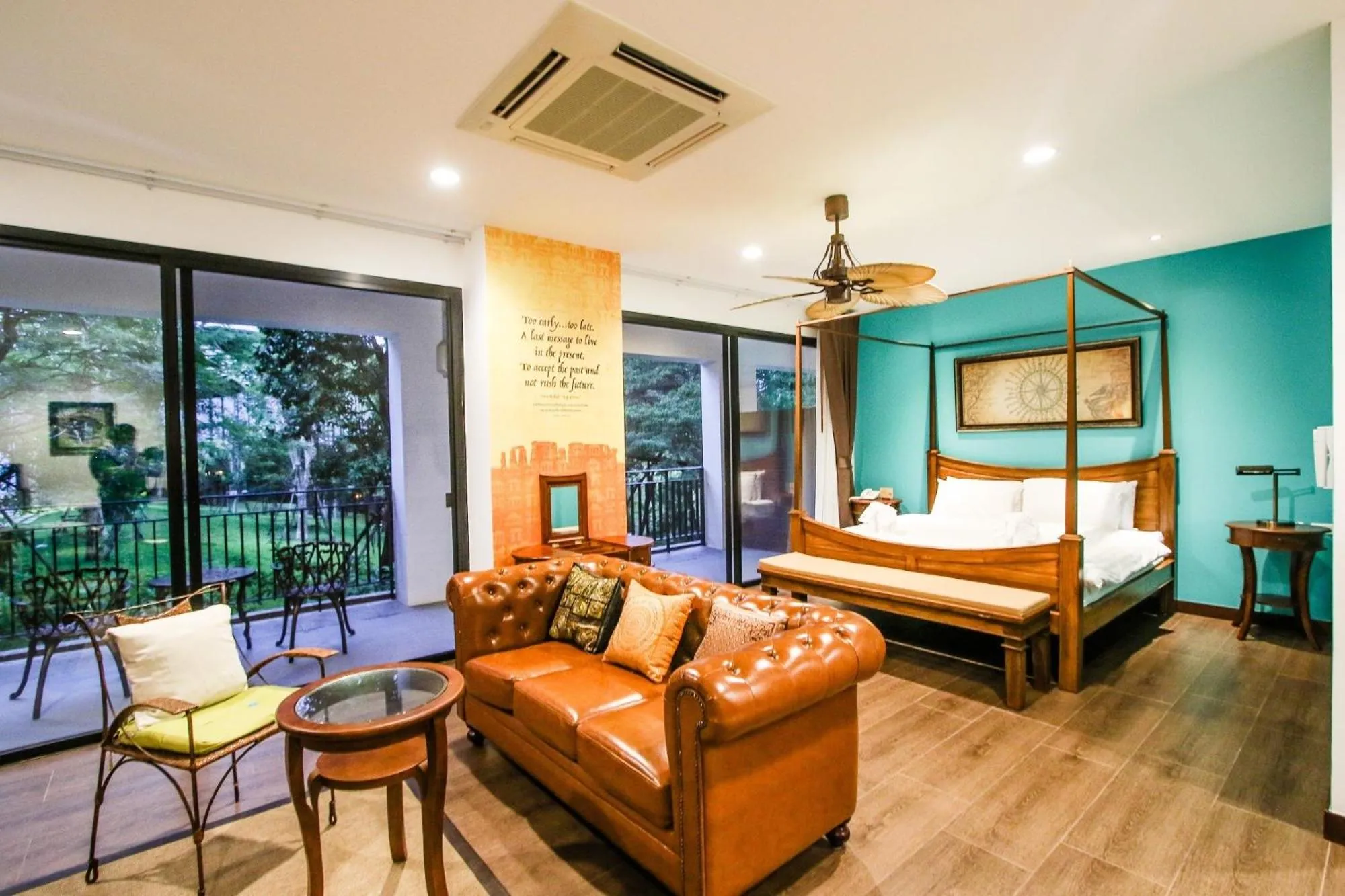 Photo of the whole room, Bed in Rain Tree Khao Yai Hotel