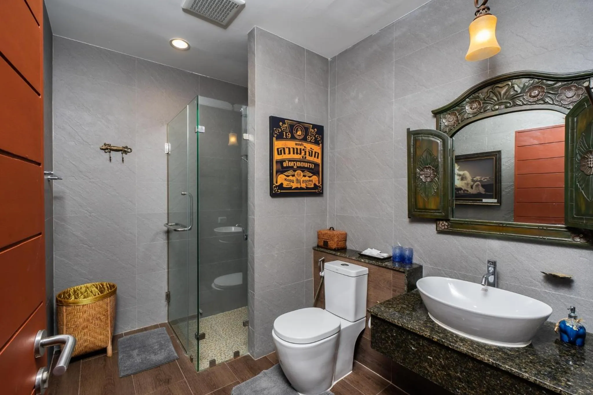 Bathroom in Rain Tree Khao Yai Hotel