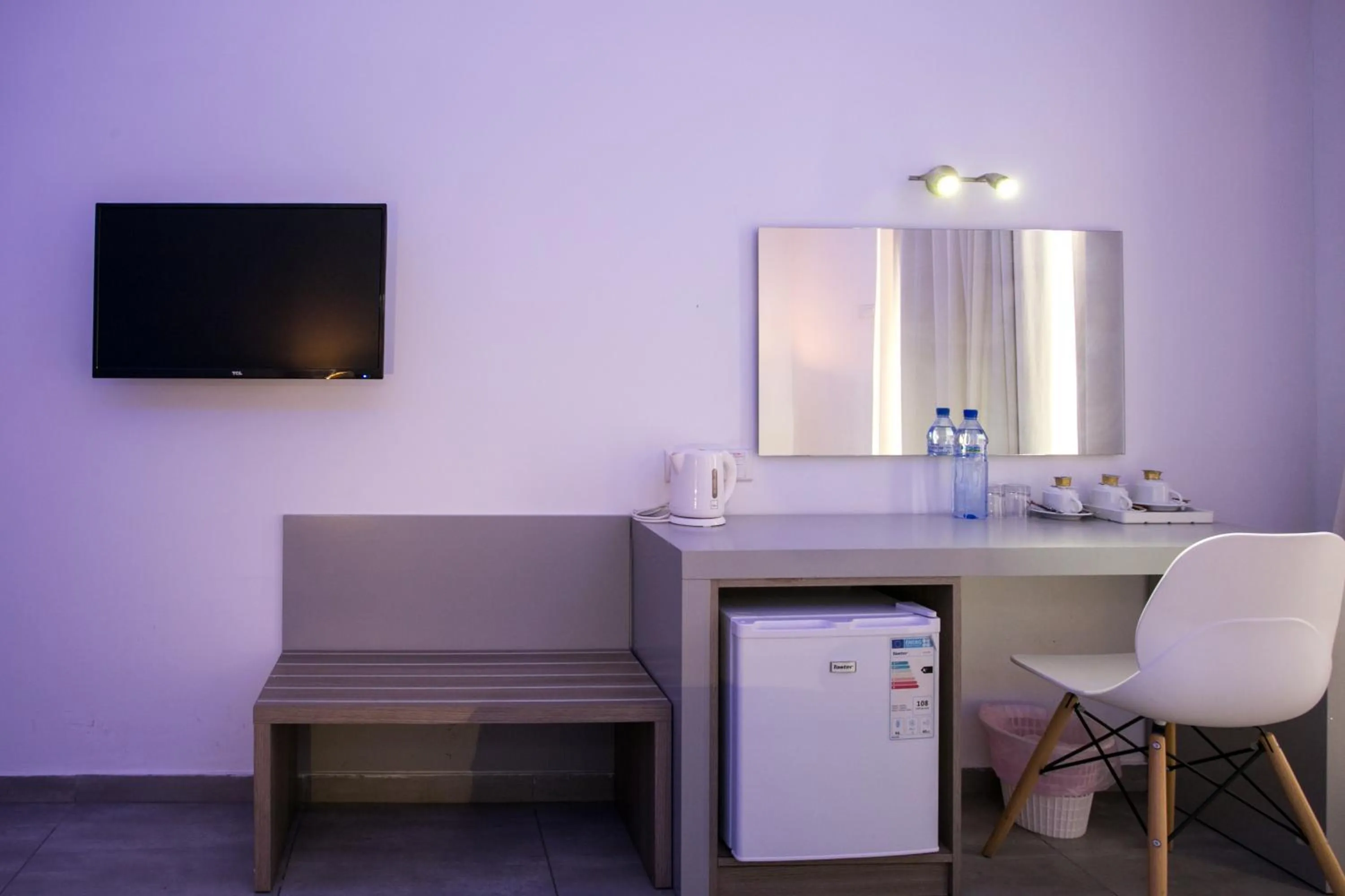 Bed in Flora Maria Hotel