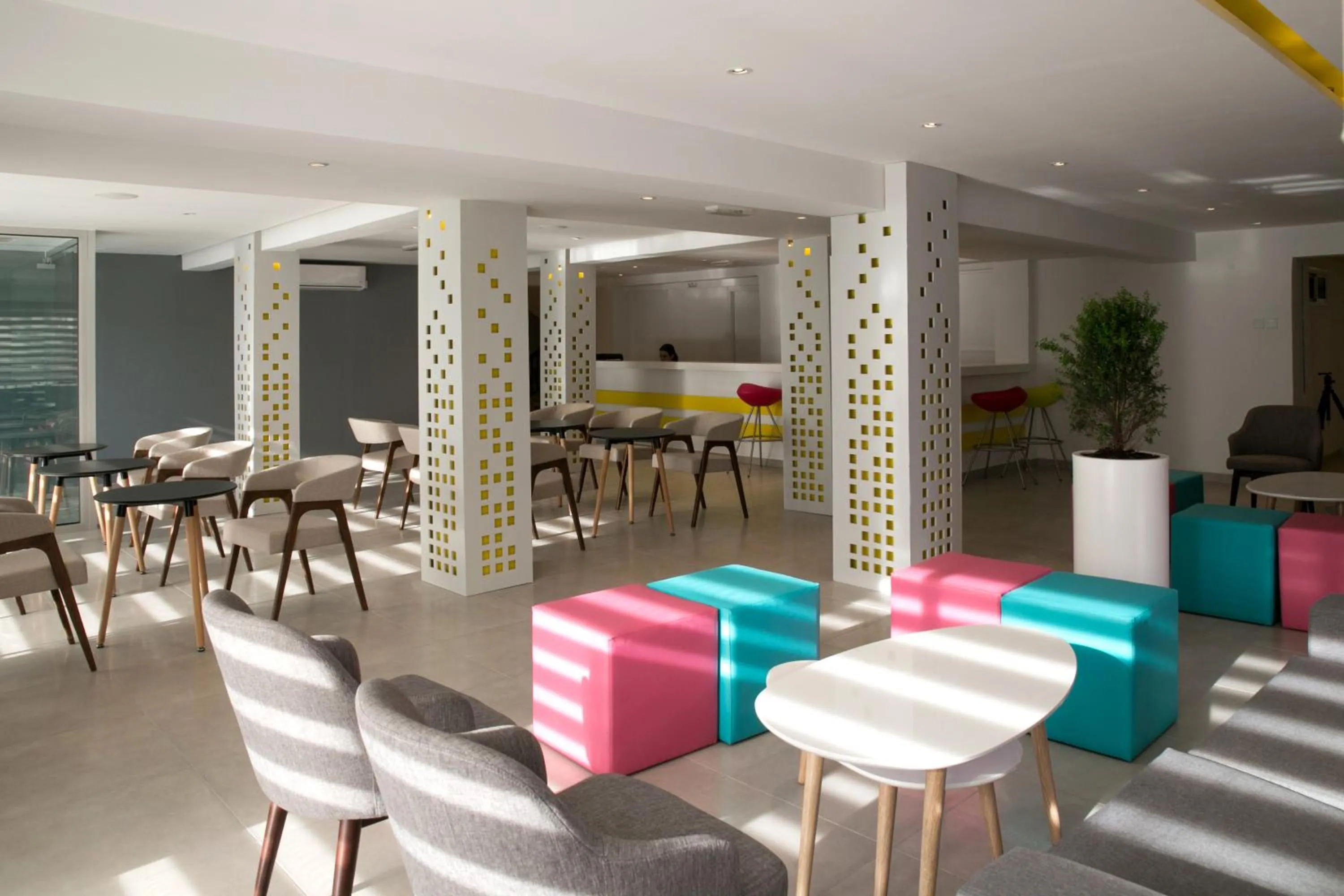 Lobby or reception in Flora Maria Hotel