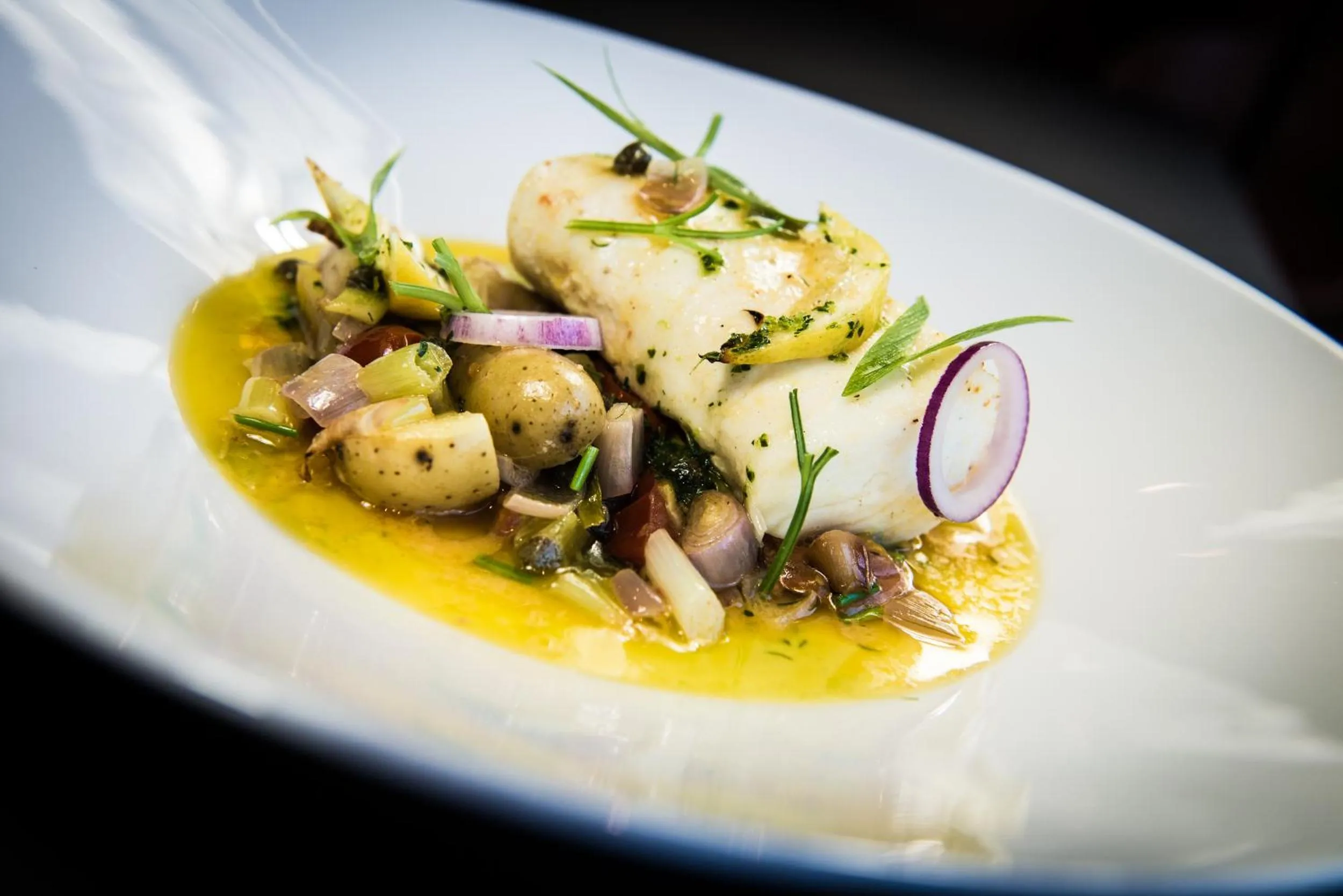 Food close-up in Hjorten Hotell Hitra