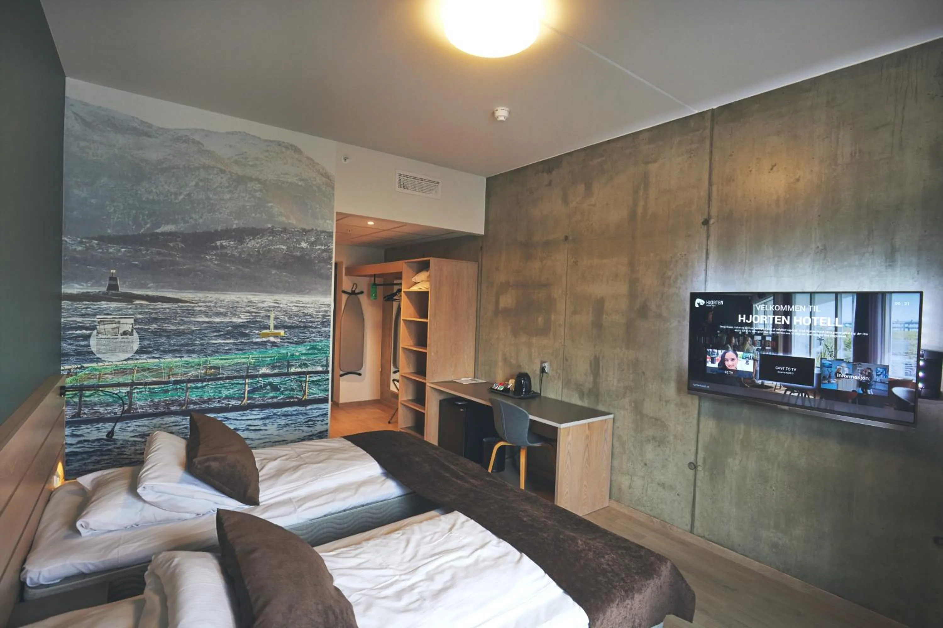 TV and multimedia in Hjorten Hotell Hitra