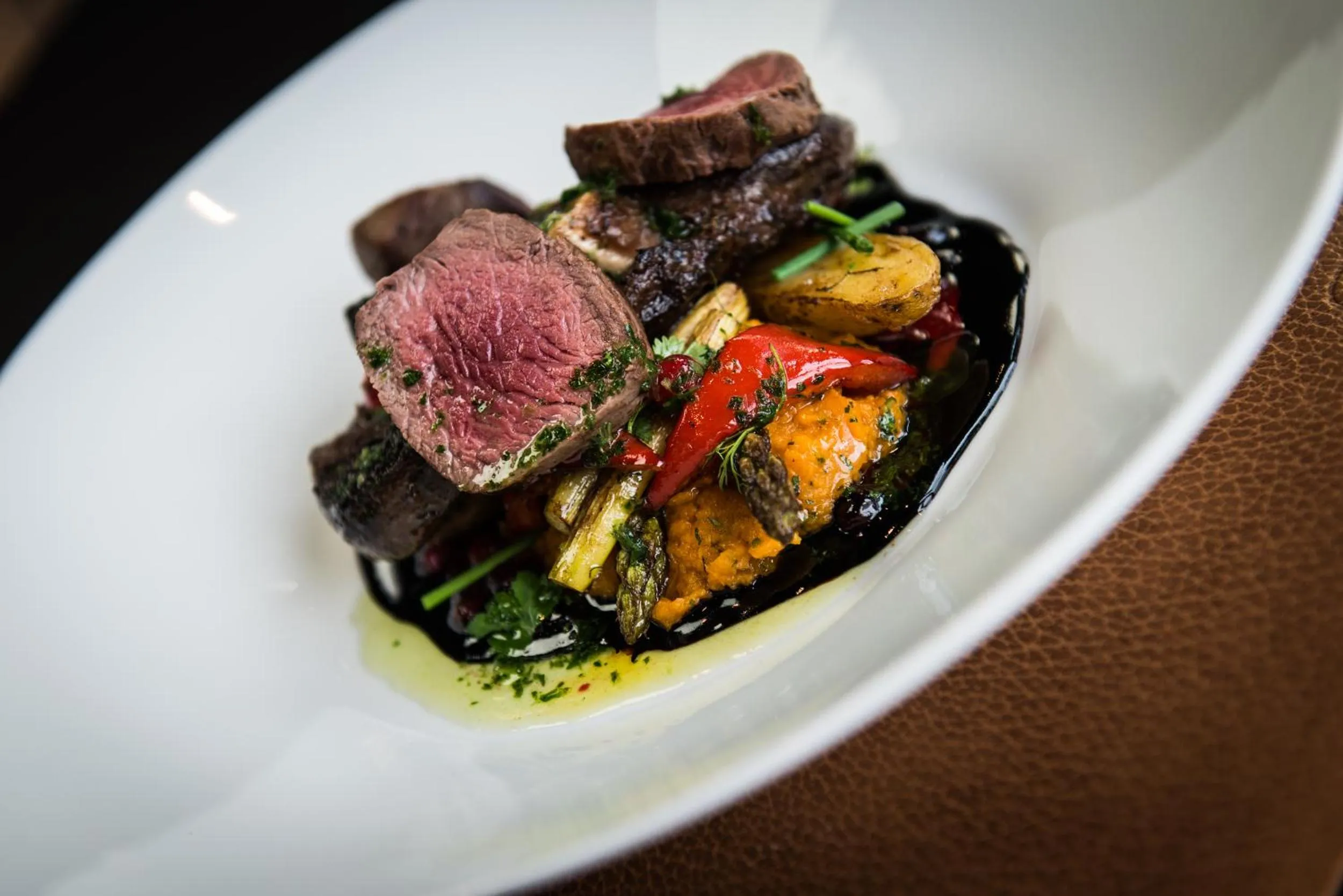 Food close-up in Hjorten Hotell Hitra