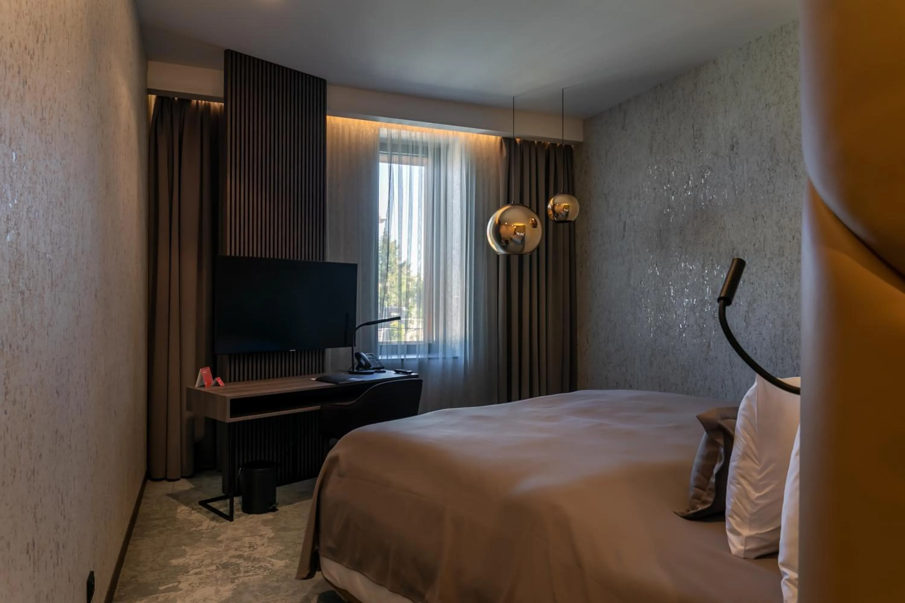 Bed in Theatre Hotel