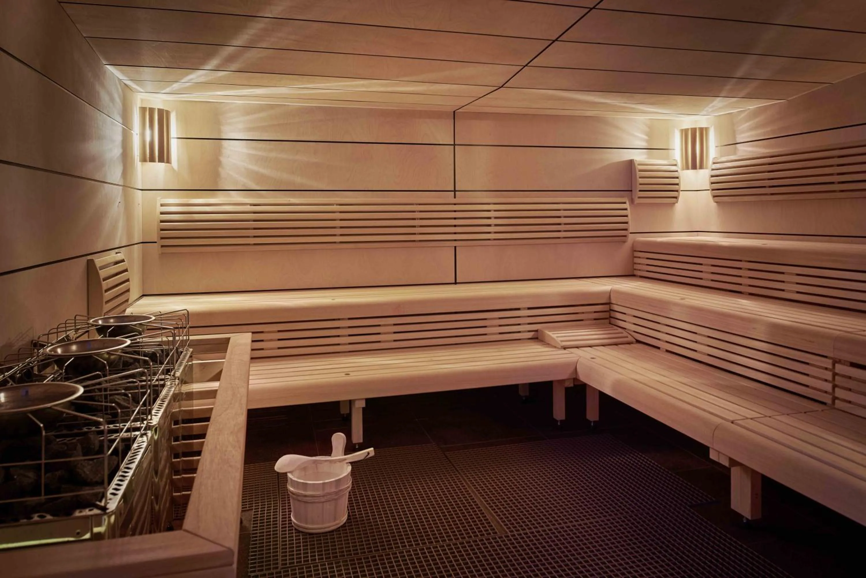 Sauna in Theatre Hotel