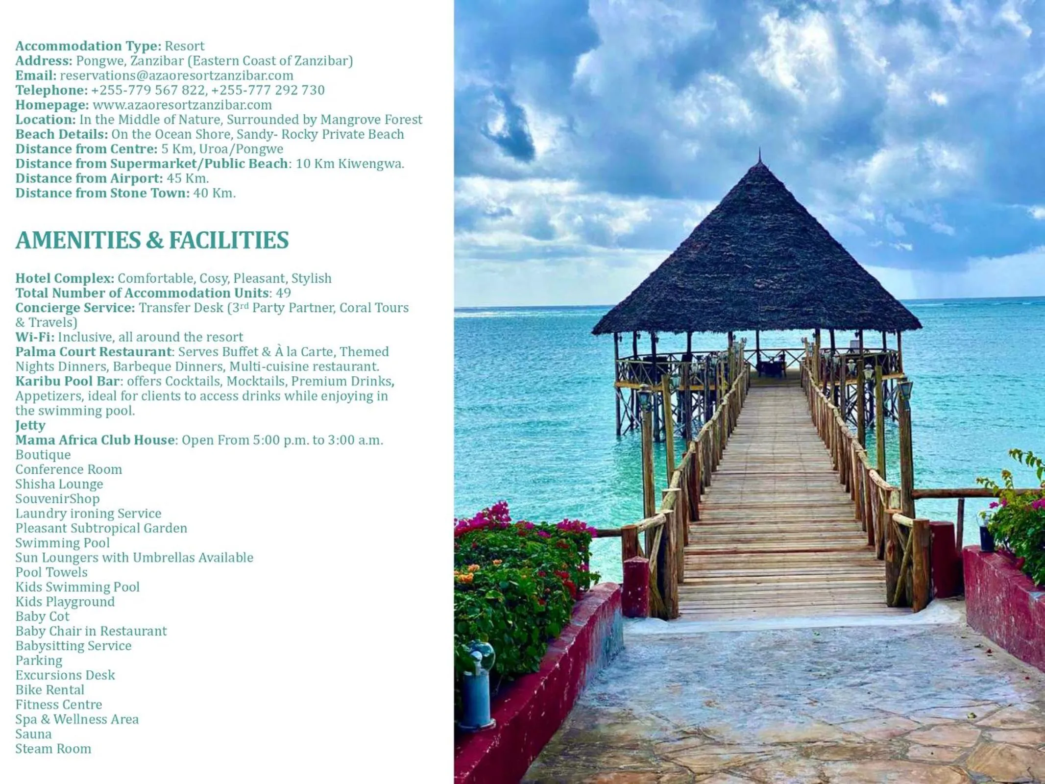 Property building in Azao Resort & Spa