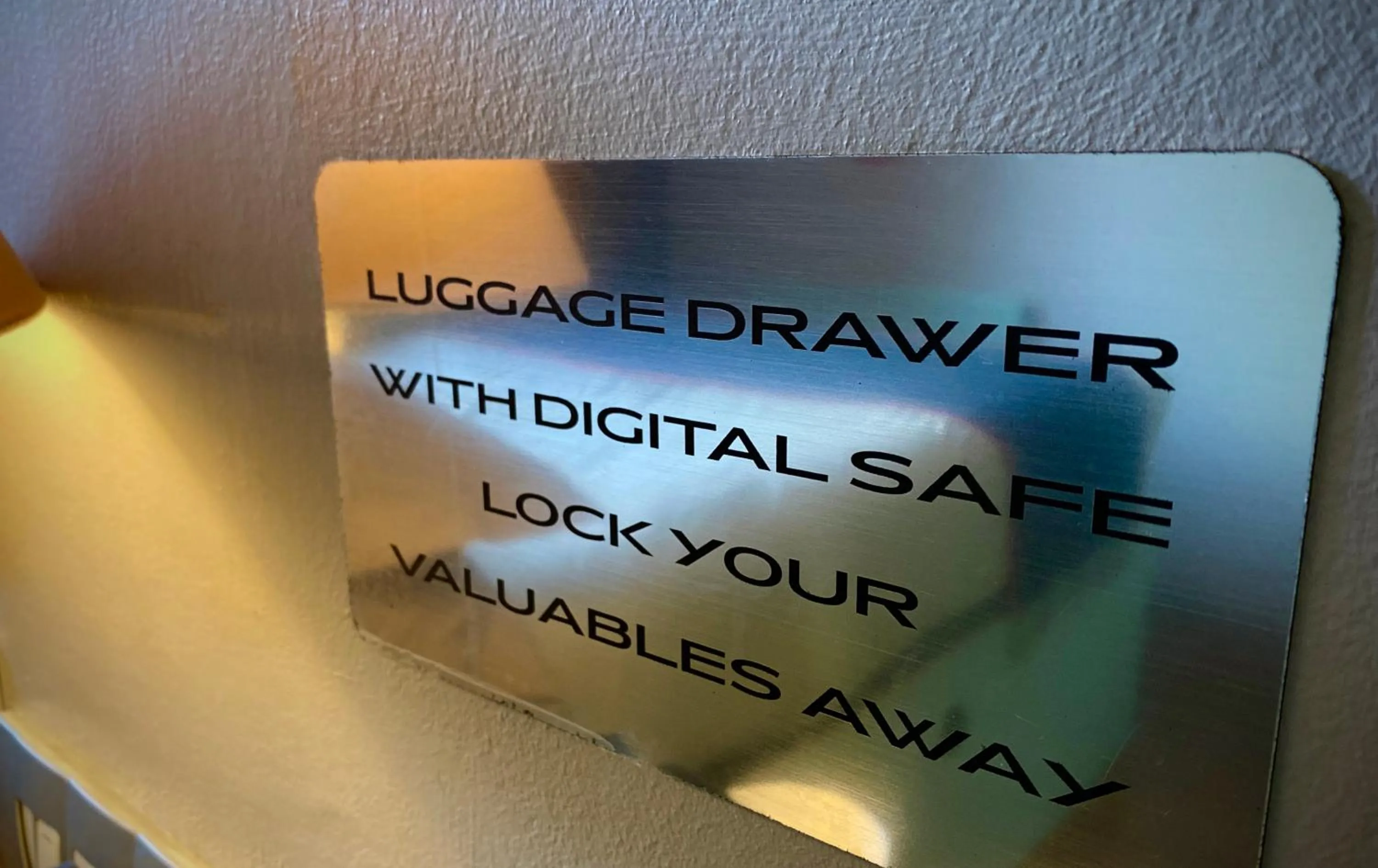 safe in Bannister Hotel