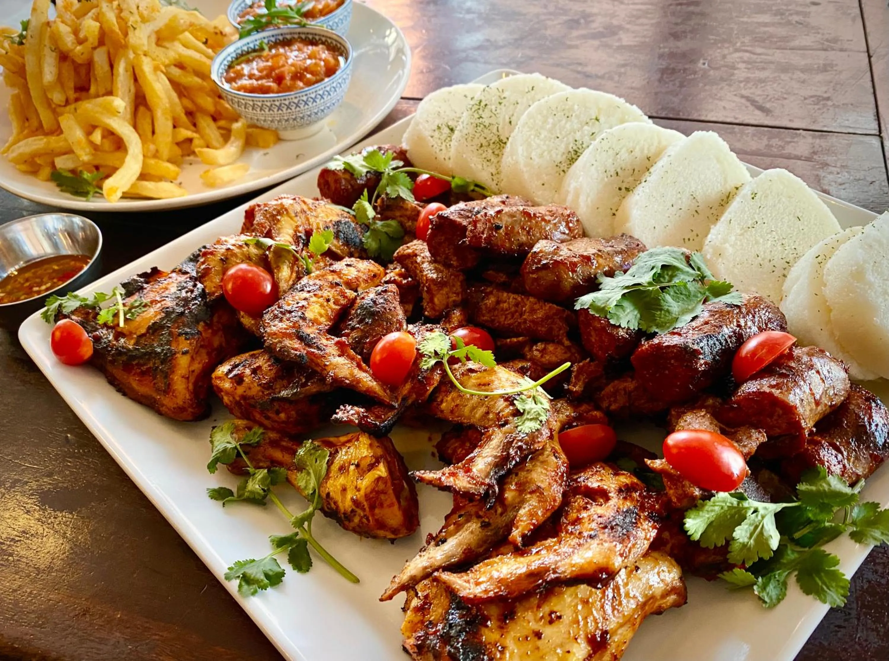 Food and drinks in Bannister Hotel