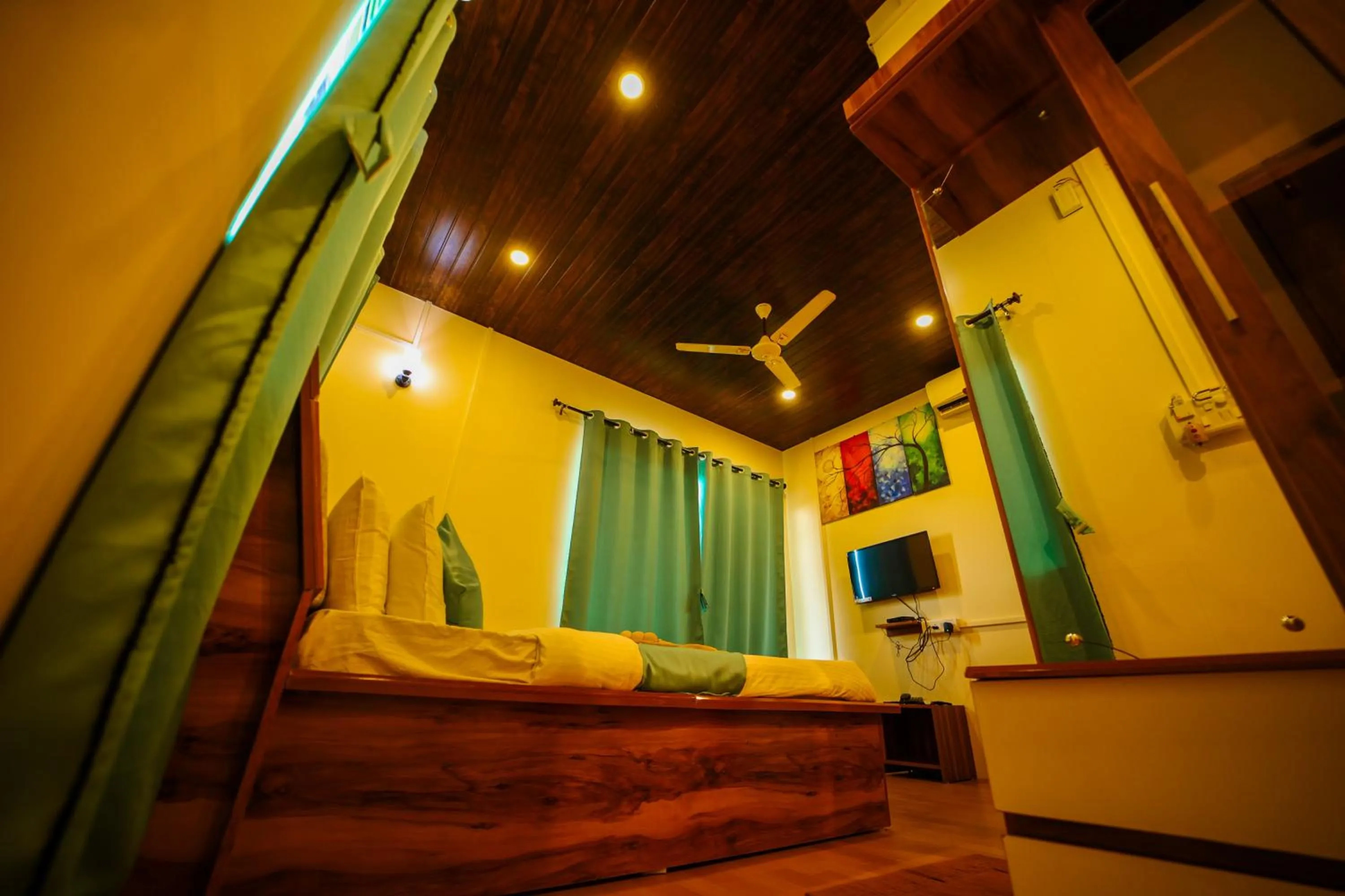 Bed in Casa De Silver