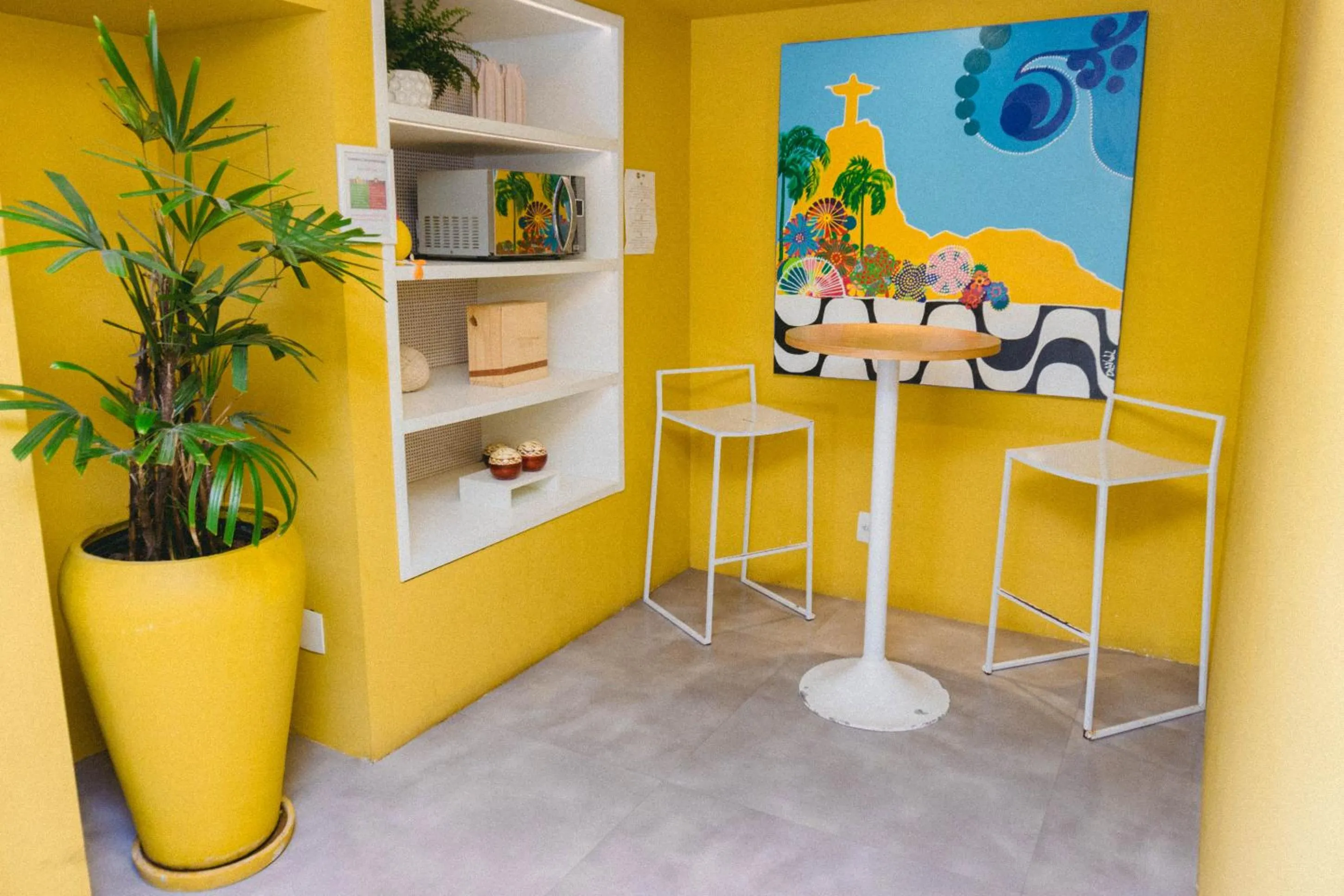 Lobby or reception in B&B HOTEL Rio Copacabana Forte