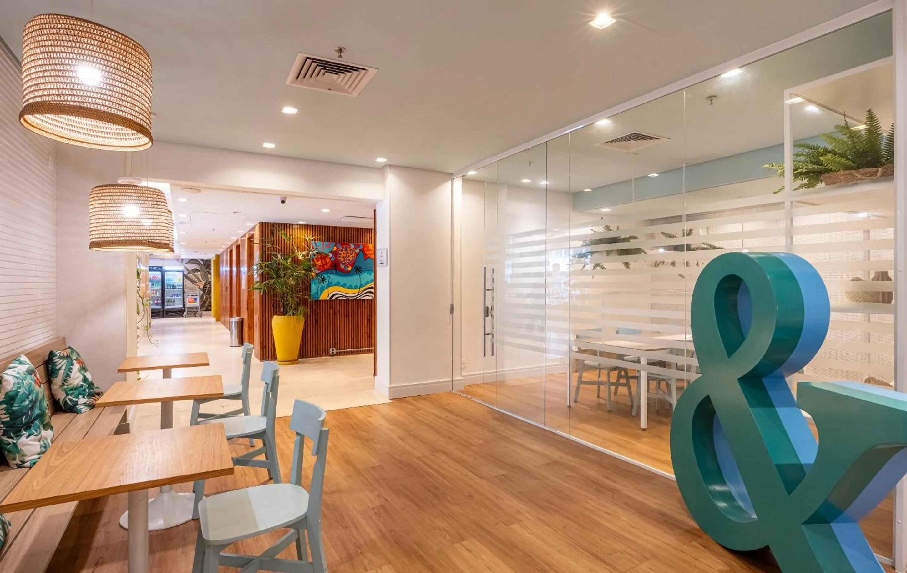 Seating area in B&B HOTEL Rio Copacabana Forte