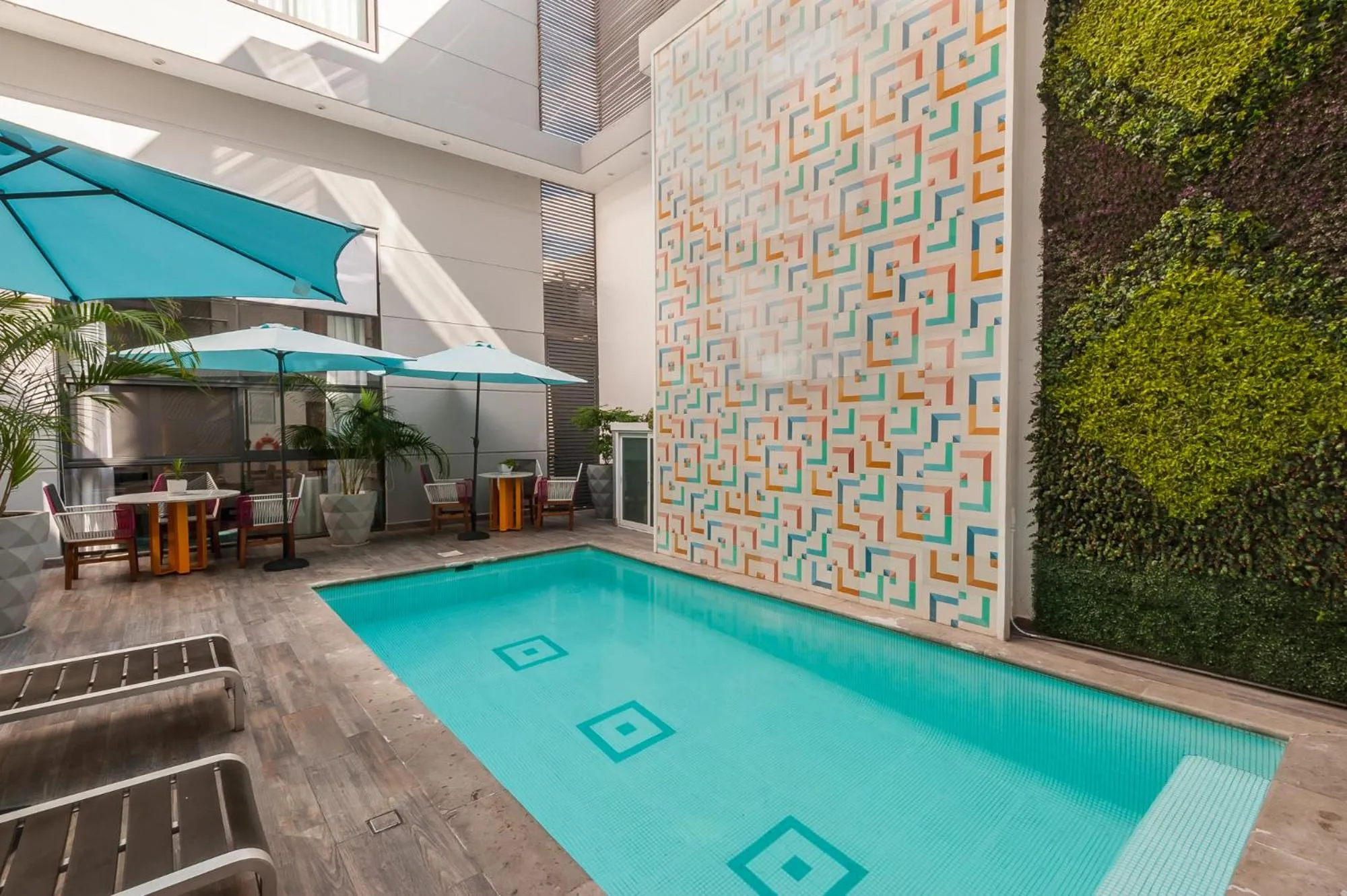 Pool view in FCH Hotel Expo Adults only