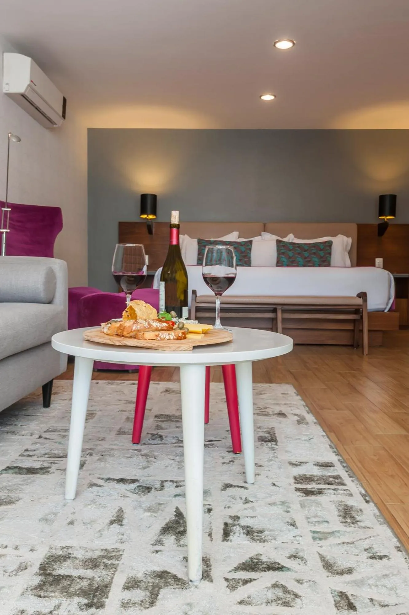 Bed in FCH Hotel Expo Adults only