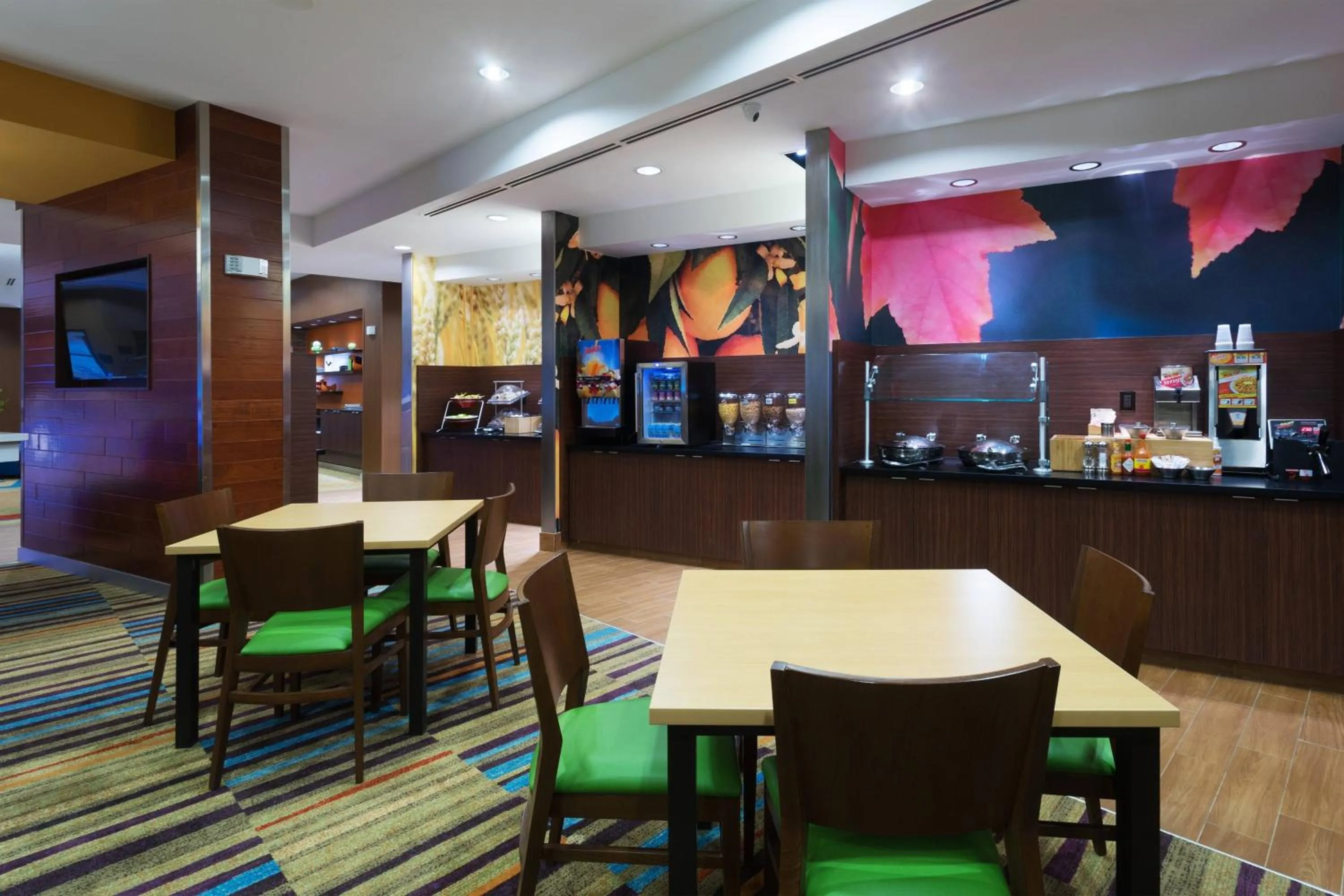 Breakfast in Fairfield Inn & Suites by Marriott Fort Stockton